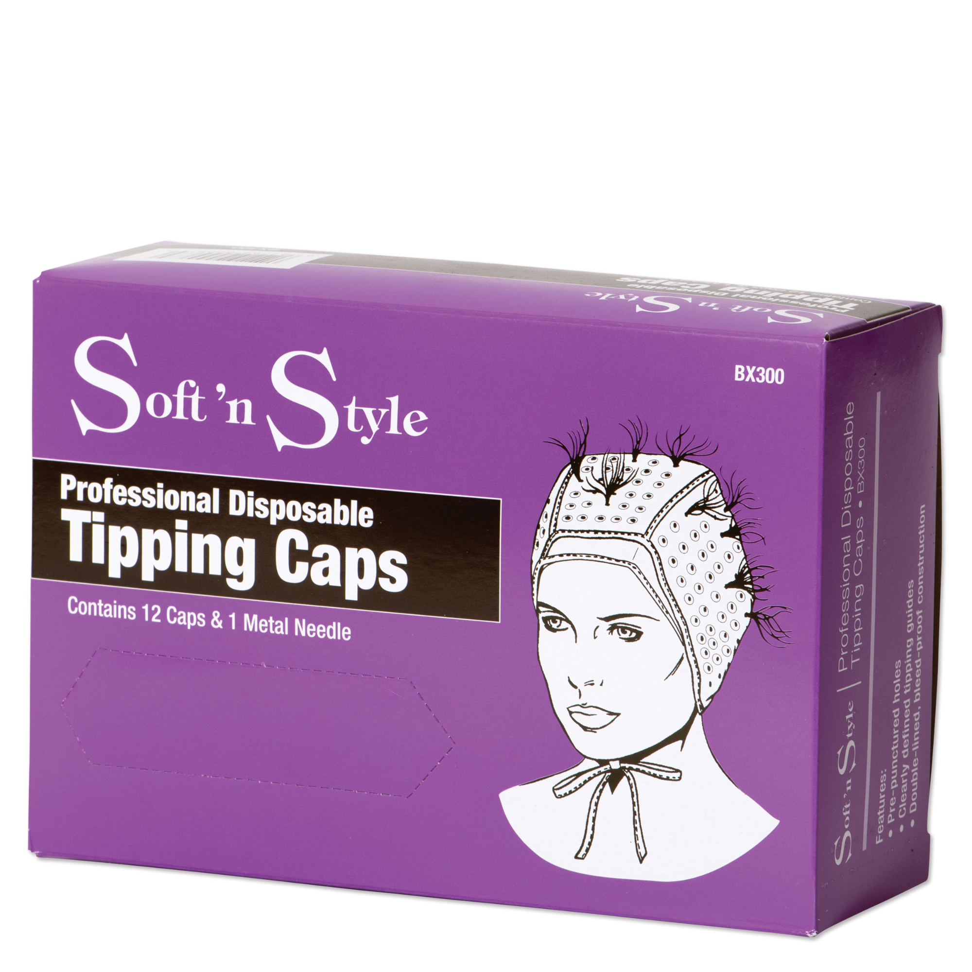 Tipping Caps with Metal Tipping Needle - 12 pk.