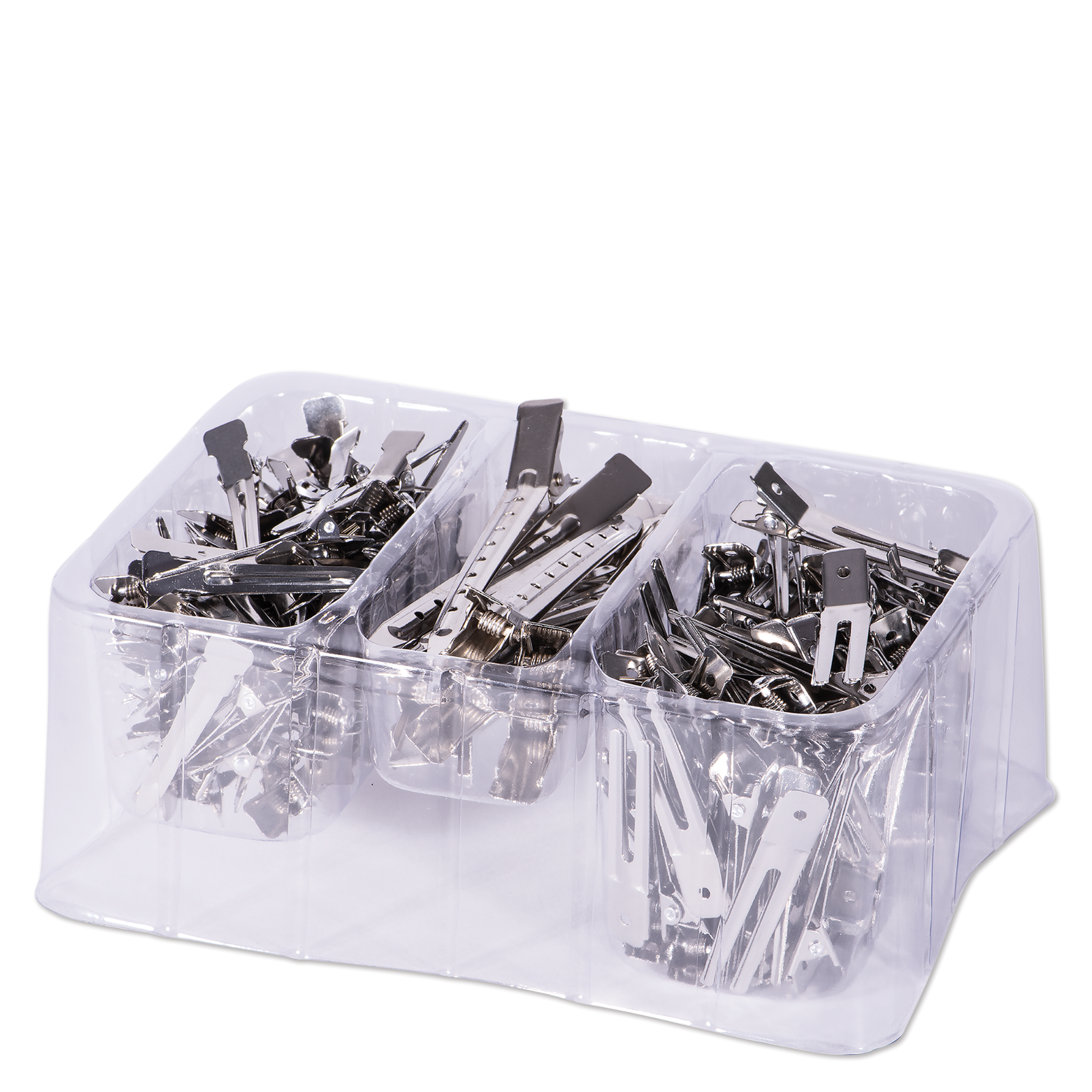 Assorted Clips & Pins Set with Travel Case