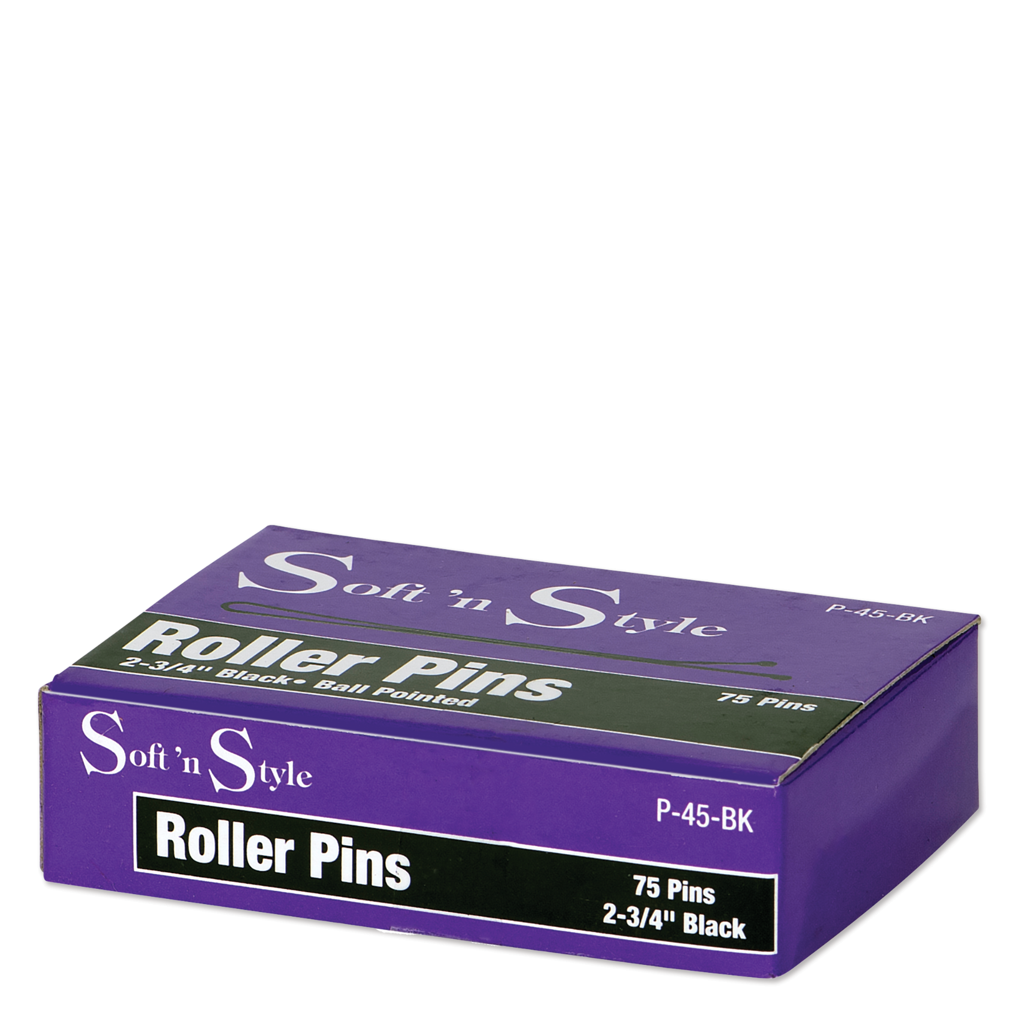 Roller Pins, Black - 2-3/4"
