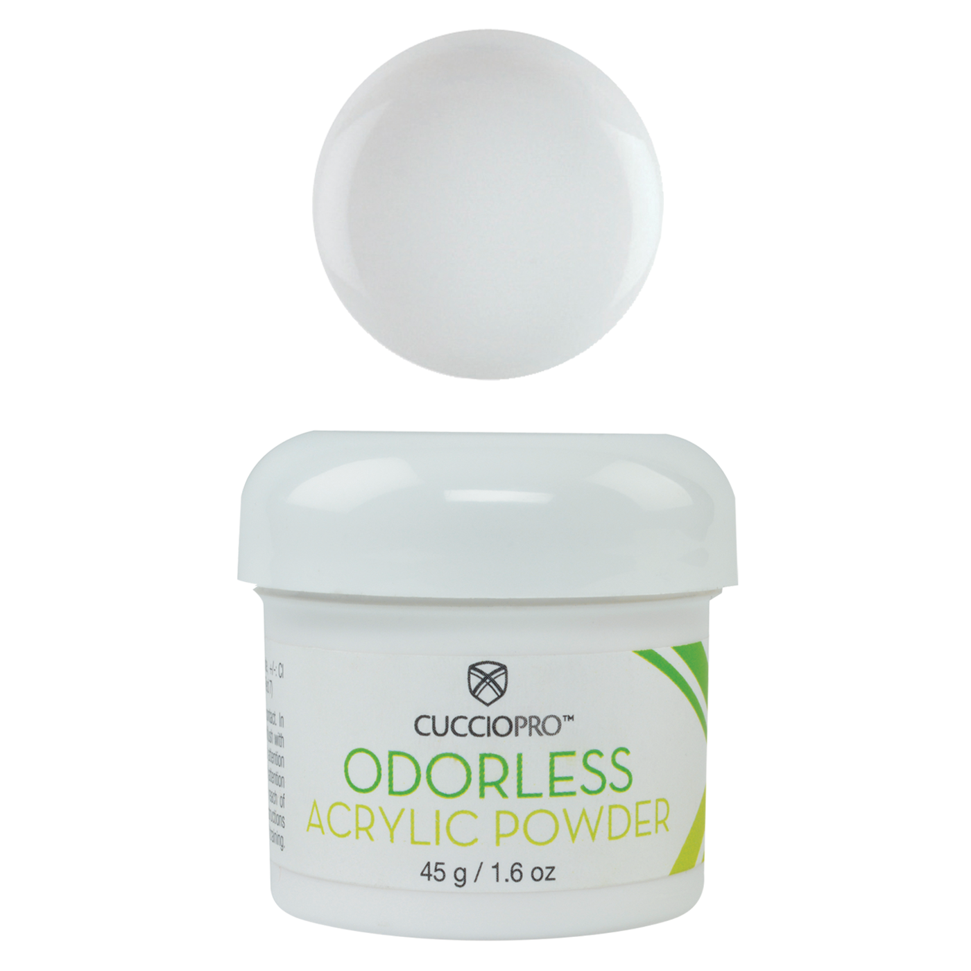 Odorless Acrylic Powder, 1.6 oz. - Super White