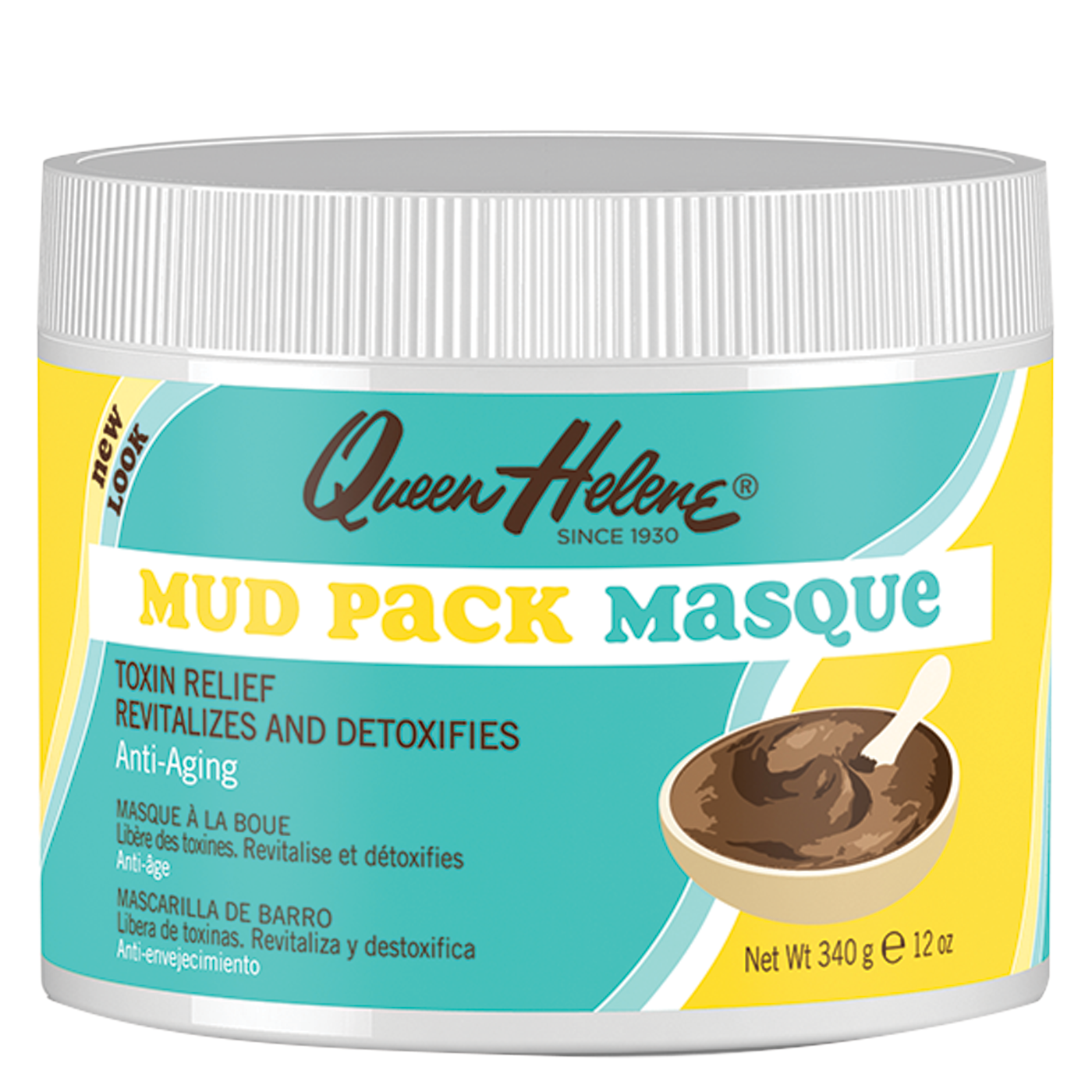 Mud Pack Masque, Anti-Aging - 12 oz.