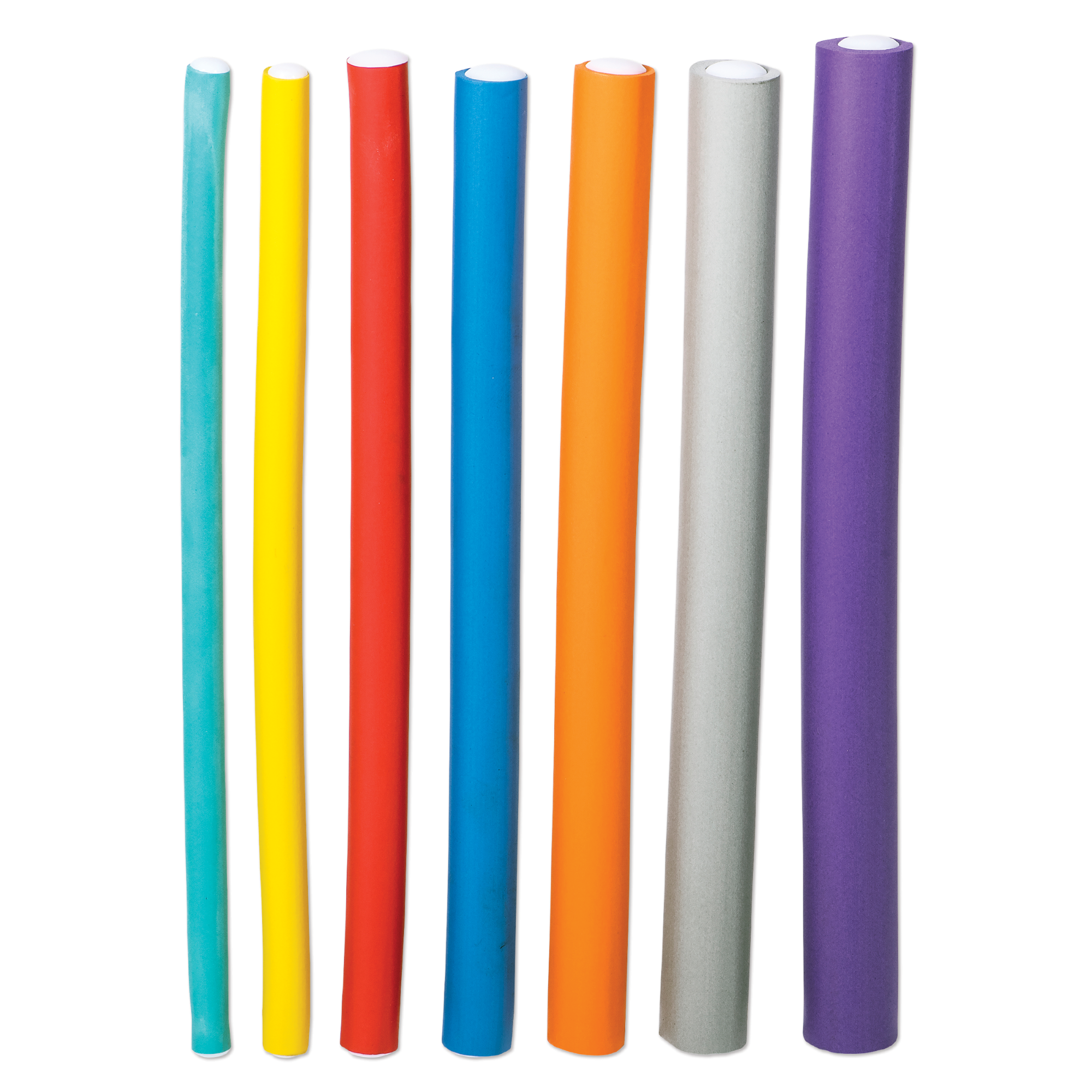 Rubber Rod Set of 60, Assorted Sizes