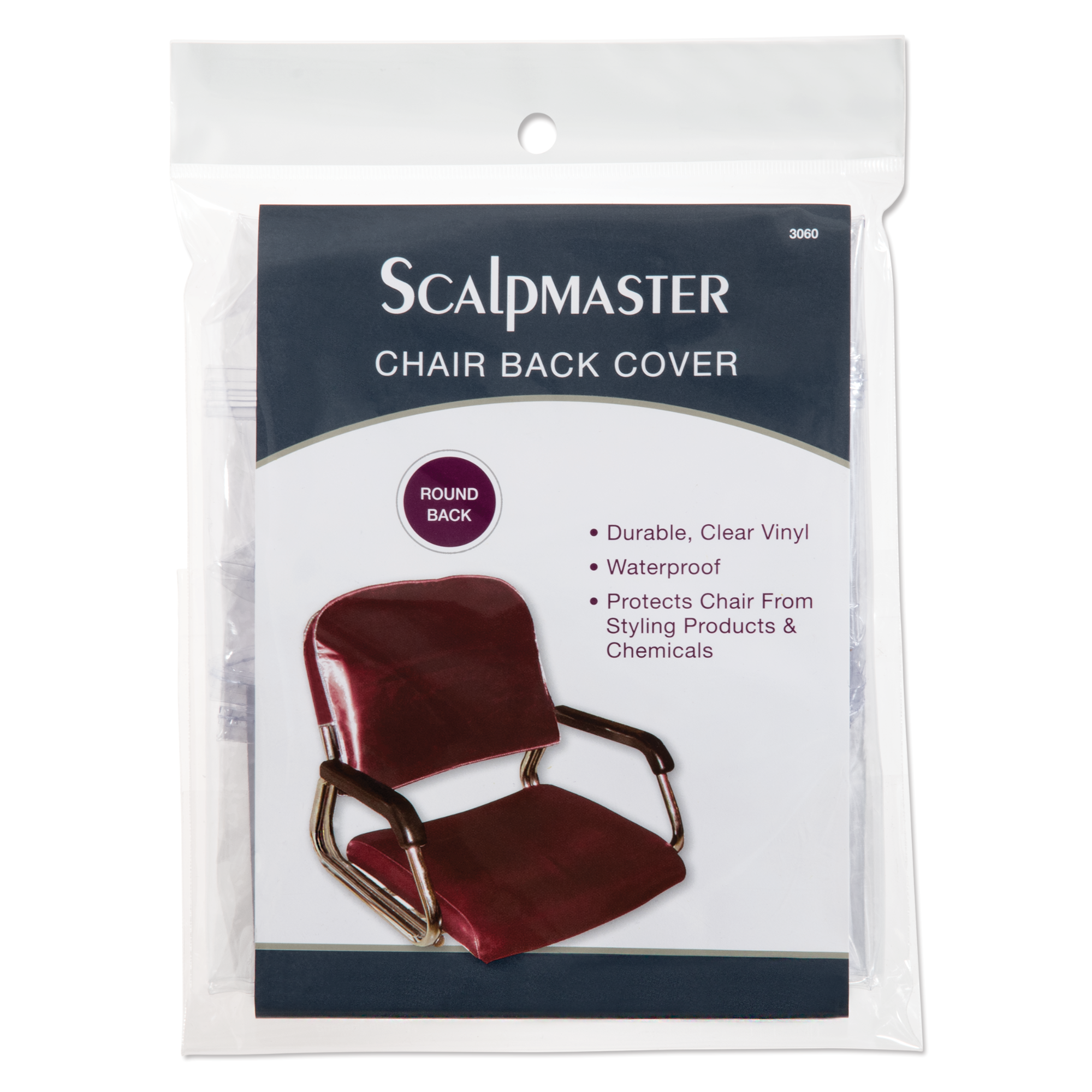 Vinyl Chair Back Cover, Round