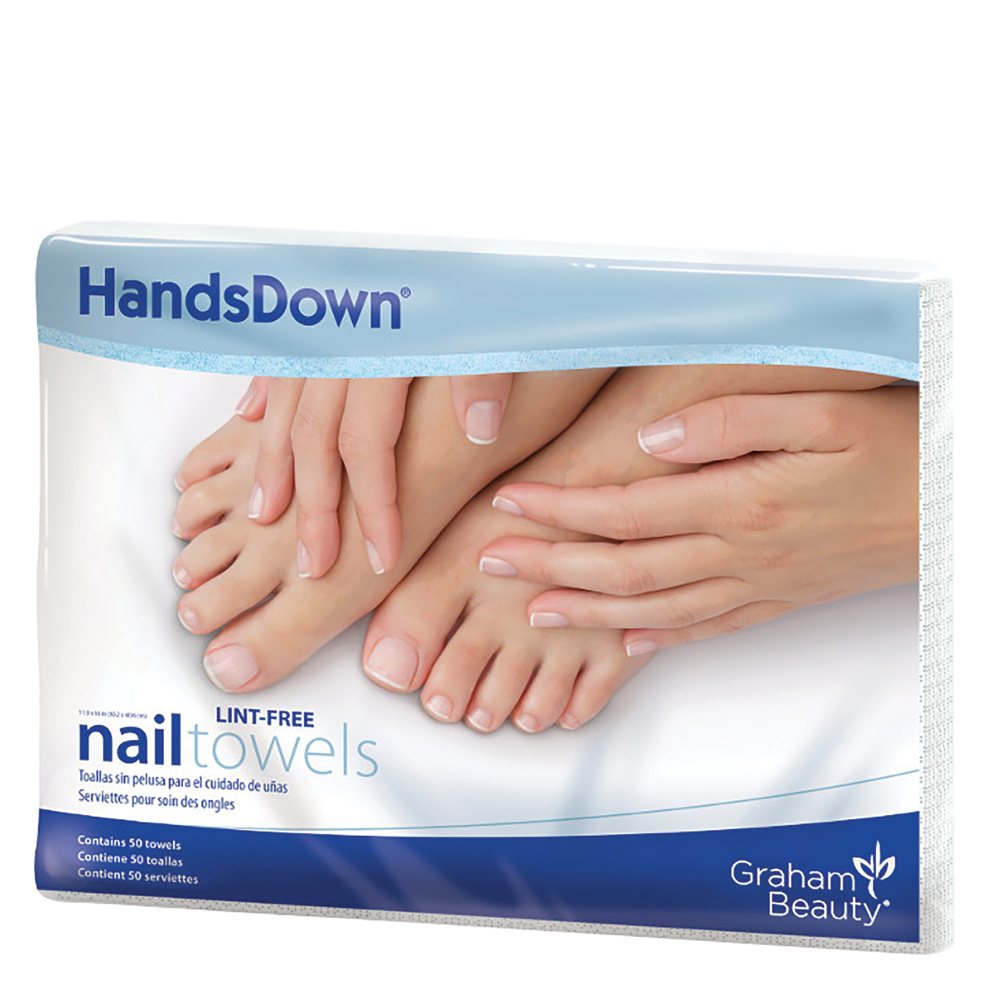 HandsDown® Nail Care Towels - Pack