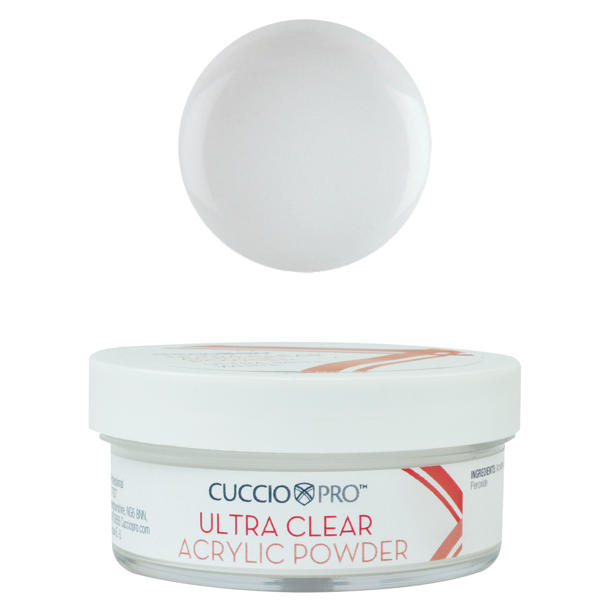 Ultra Clear Acrylic Powder - Ultra Bright White