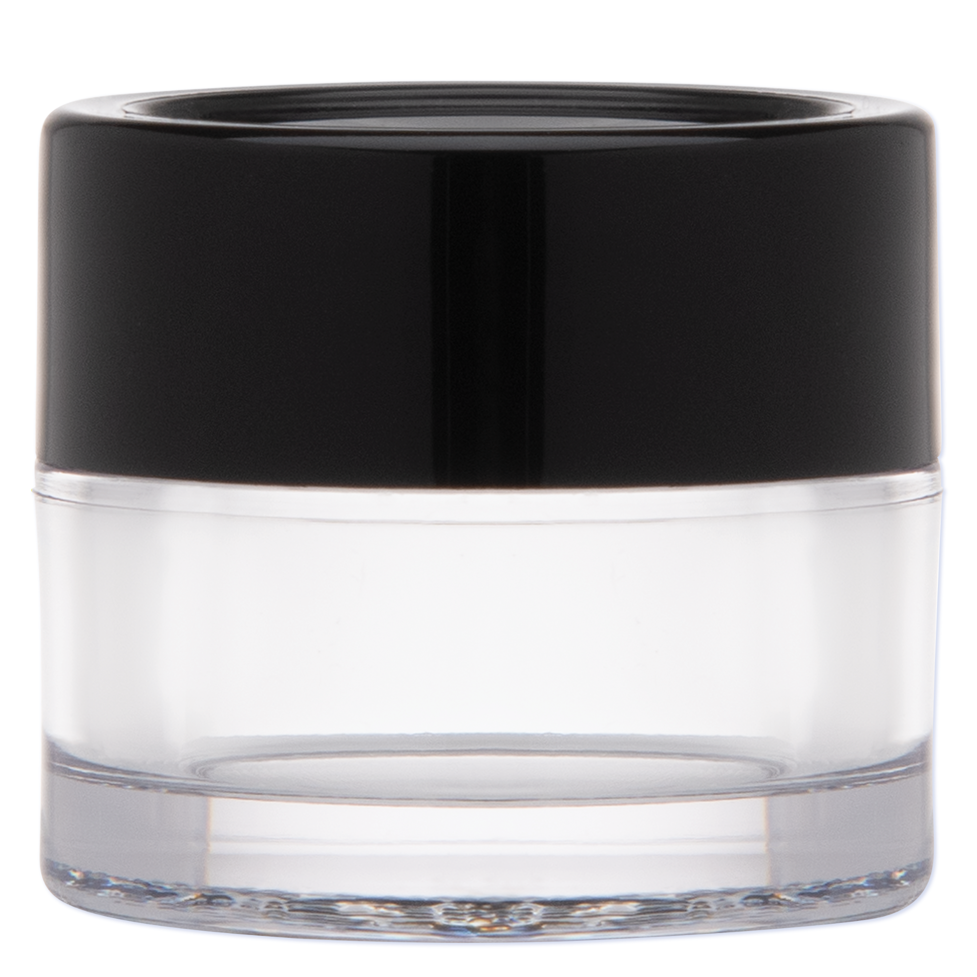 Clear Jar with Black Twist Cap, 8 mL