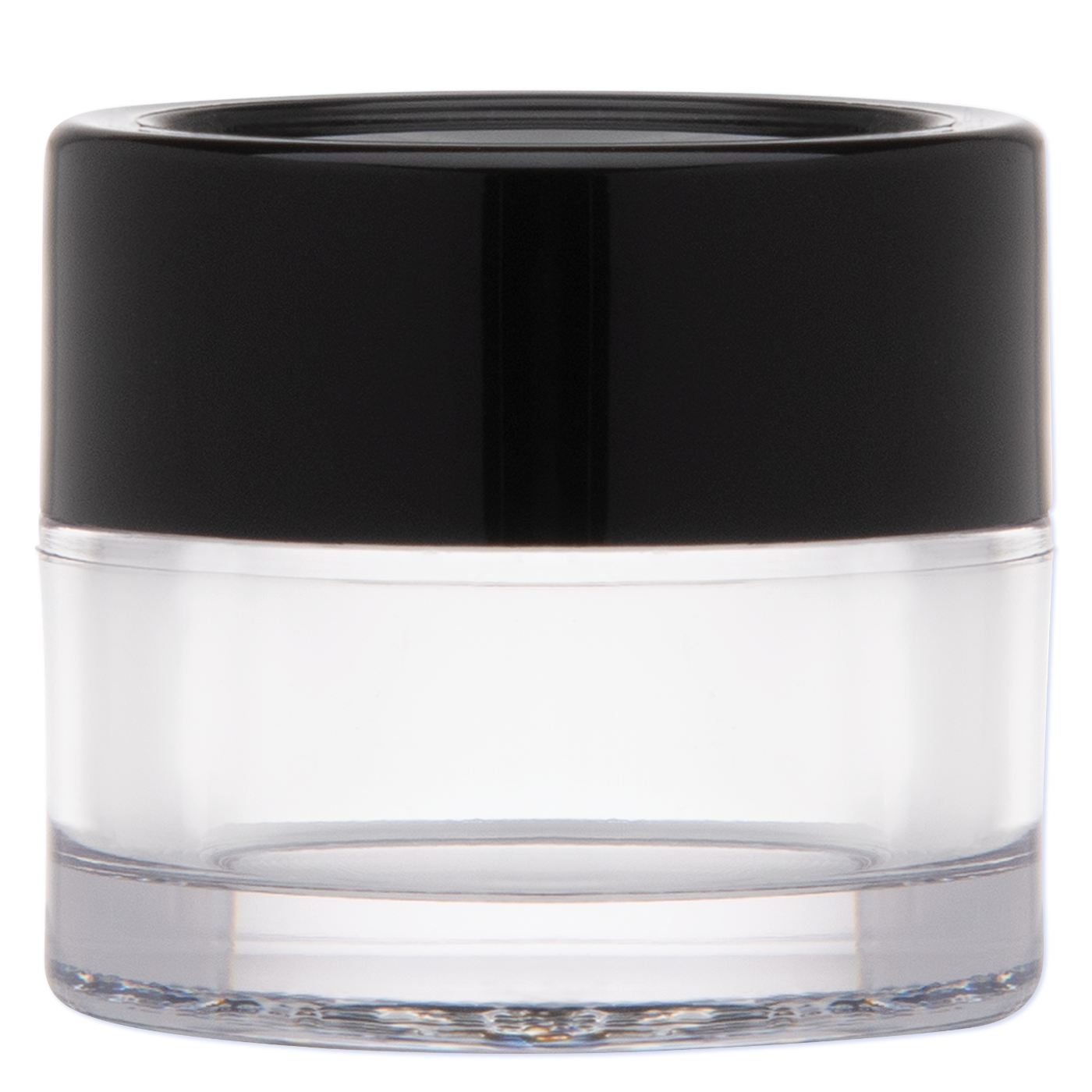 Clear Jar with Black Twist Cap, 8 mL