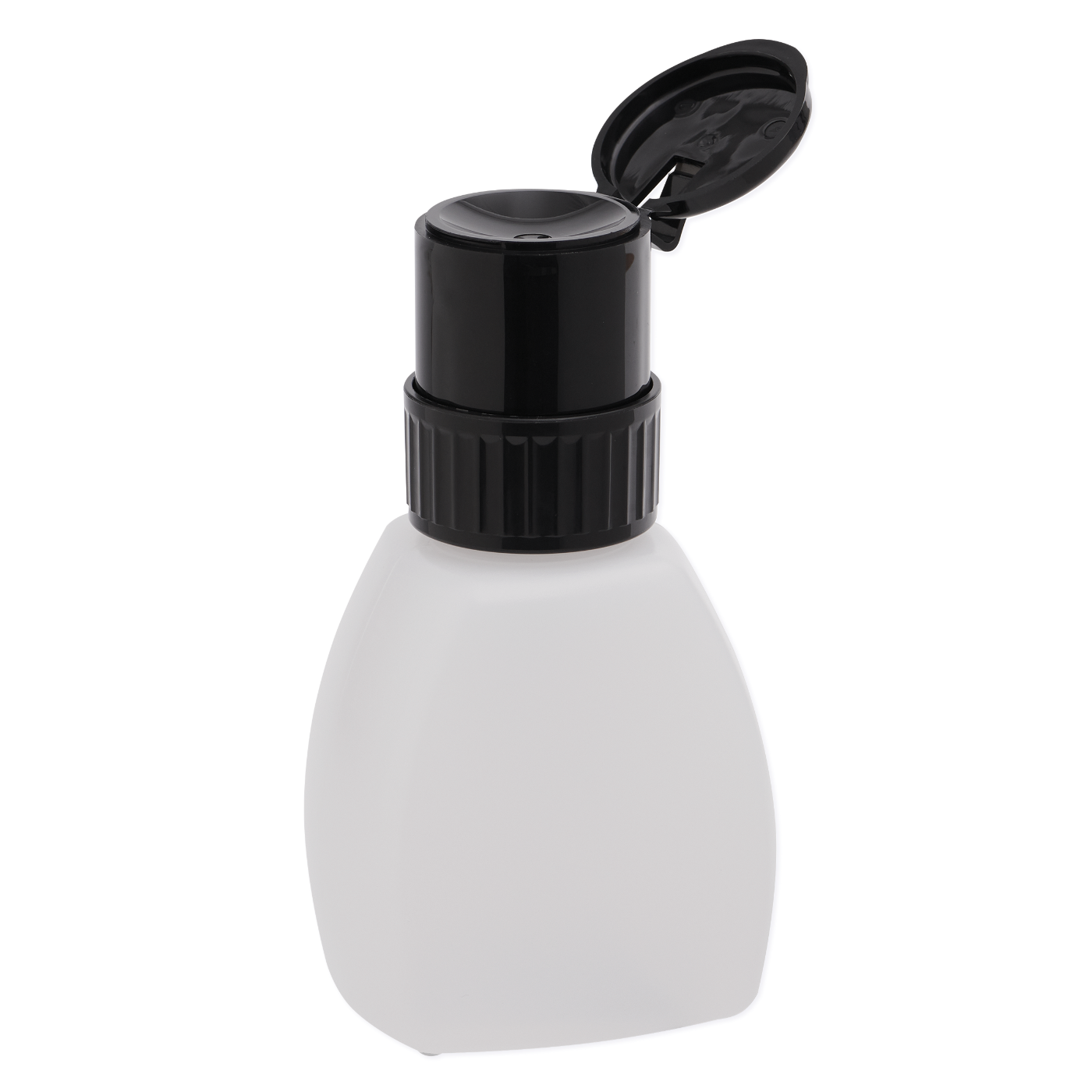 Plastic Dispenser Bottle, Lockable Cap, 8 oz.
