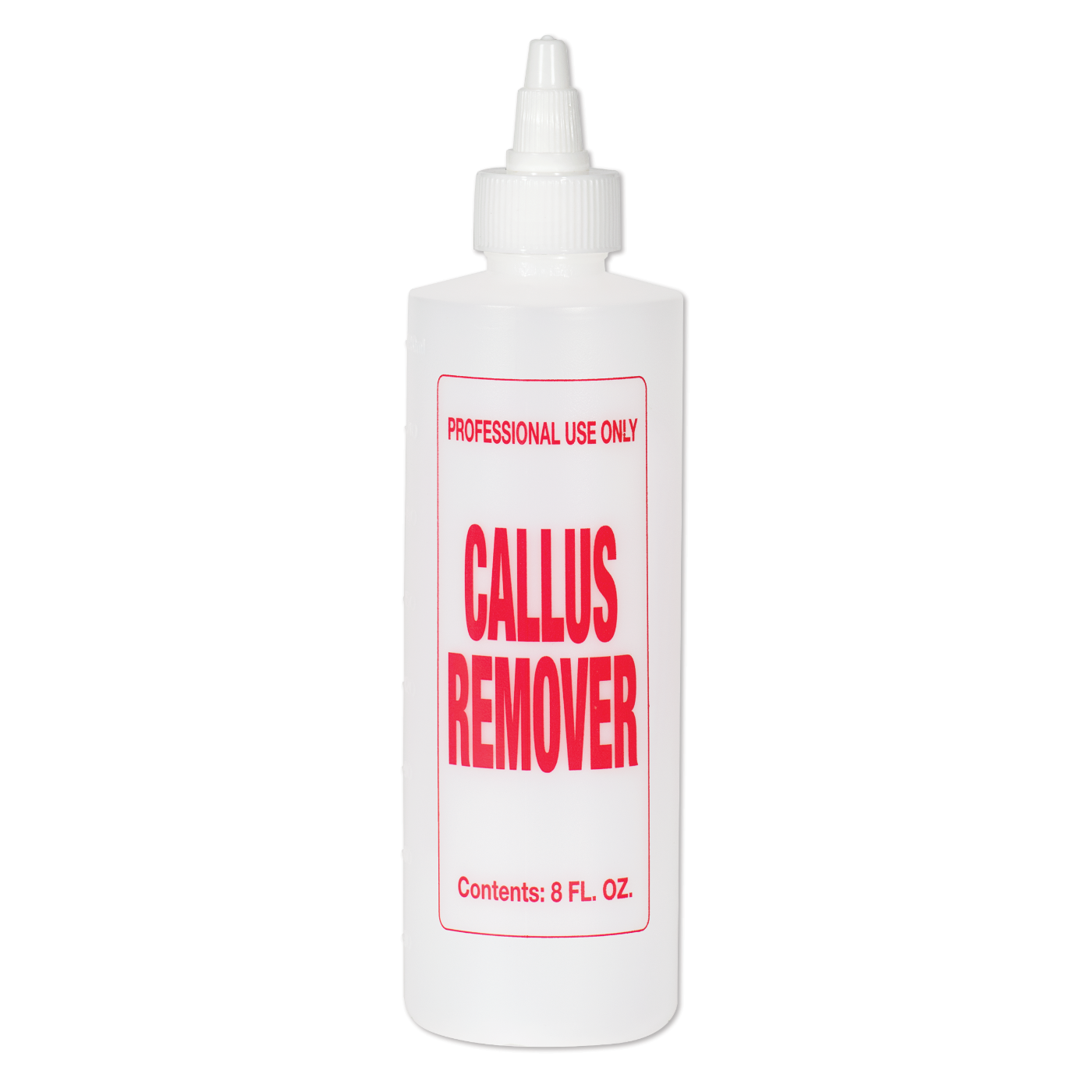 Imprinted Twist Top Bottle, Callus Remover, 8 oz.