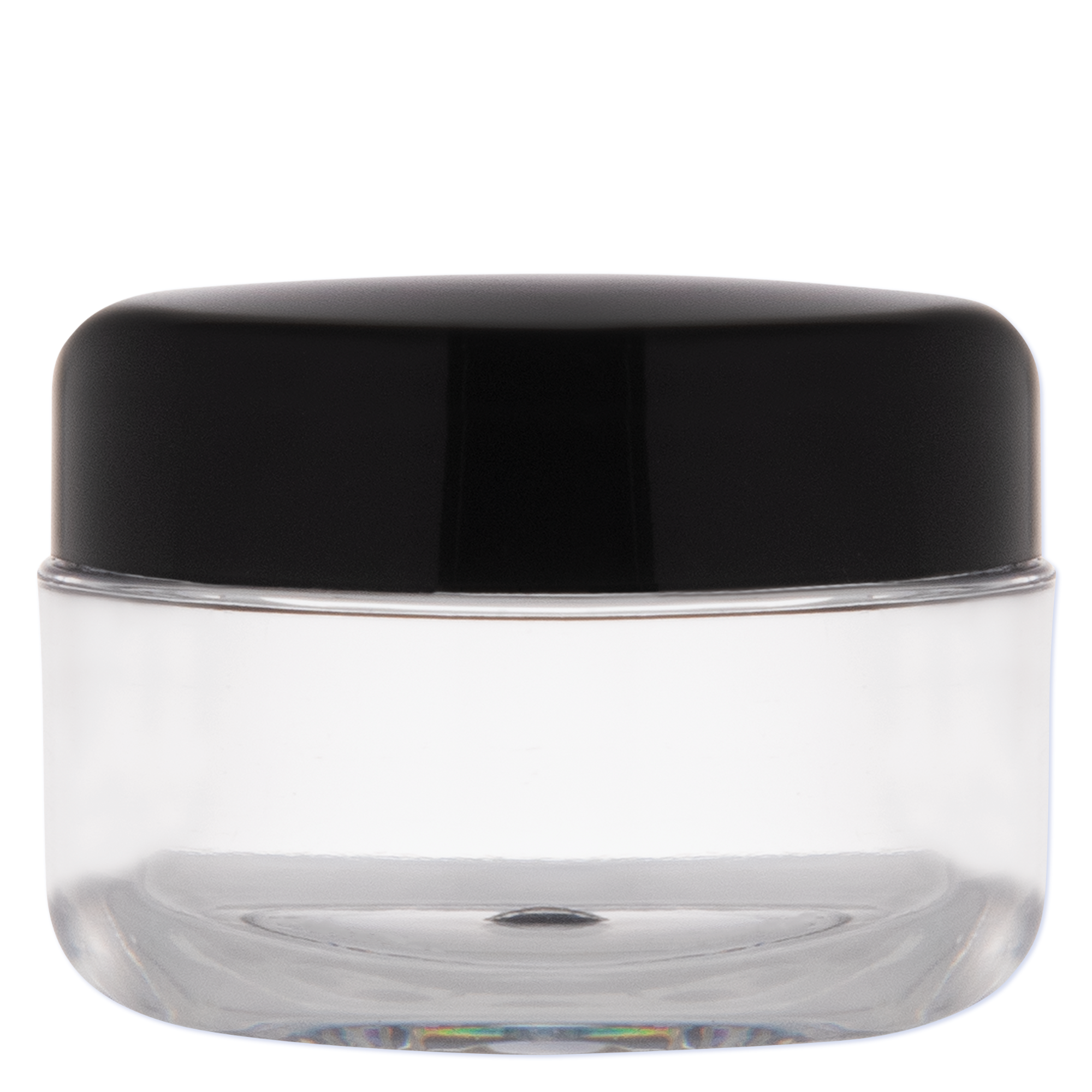 Clear Jar with Black Twist Cap, 6 mL