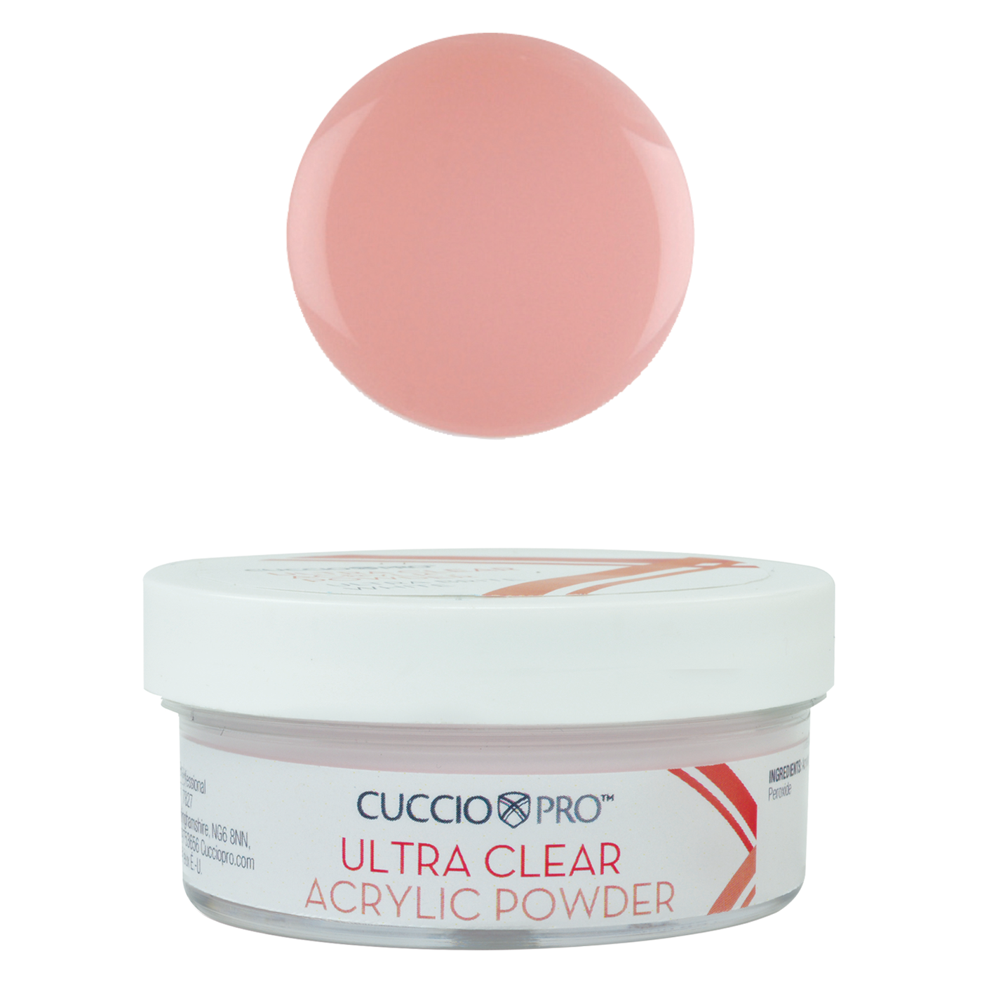 Ultra Clear Acrylic Powder - Pink