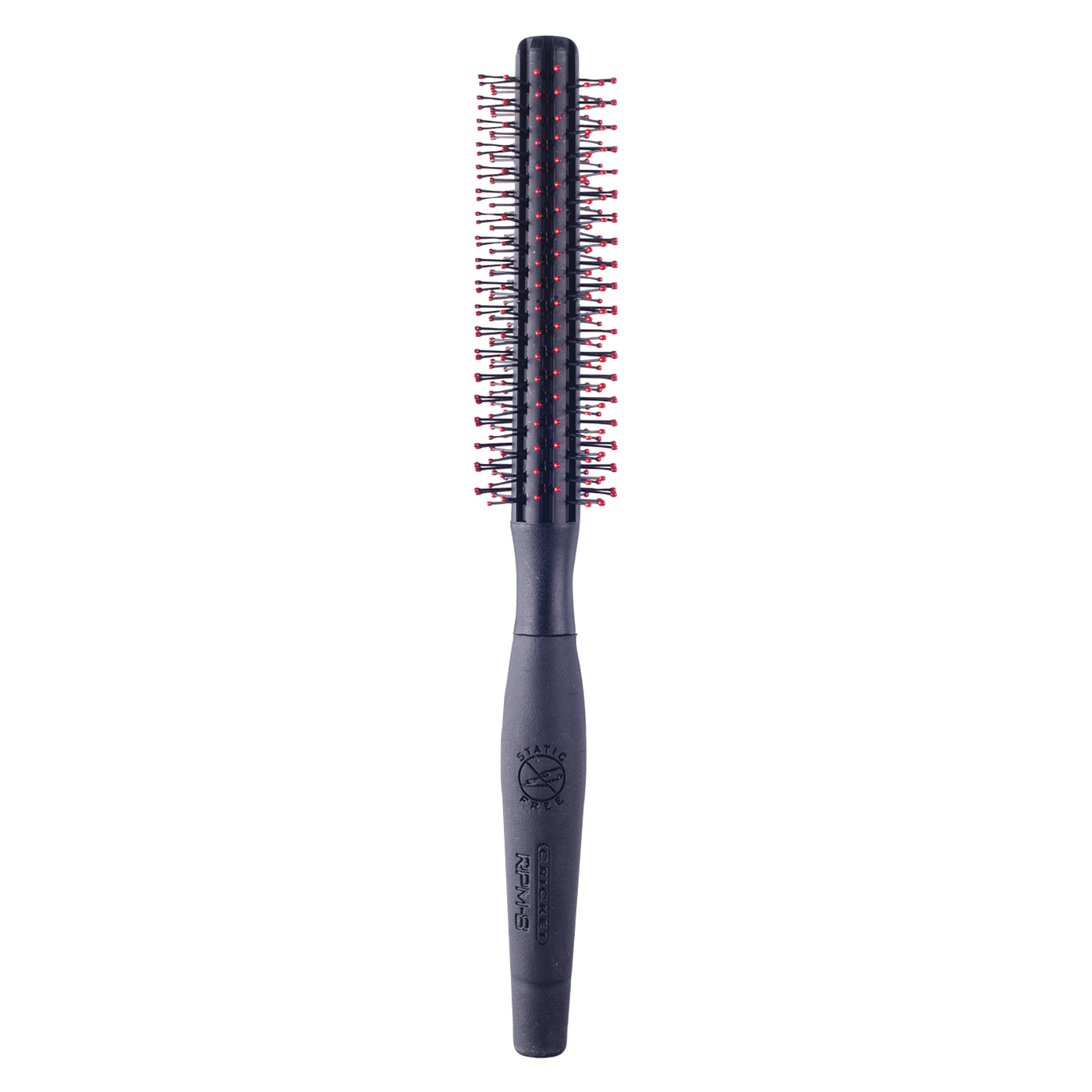 Static Free RPM Round Brush, 8 Row