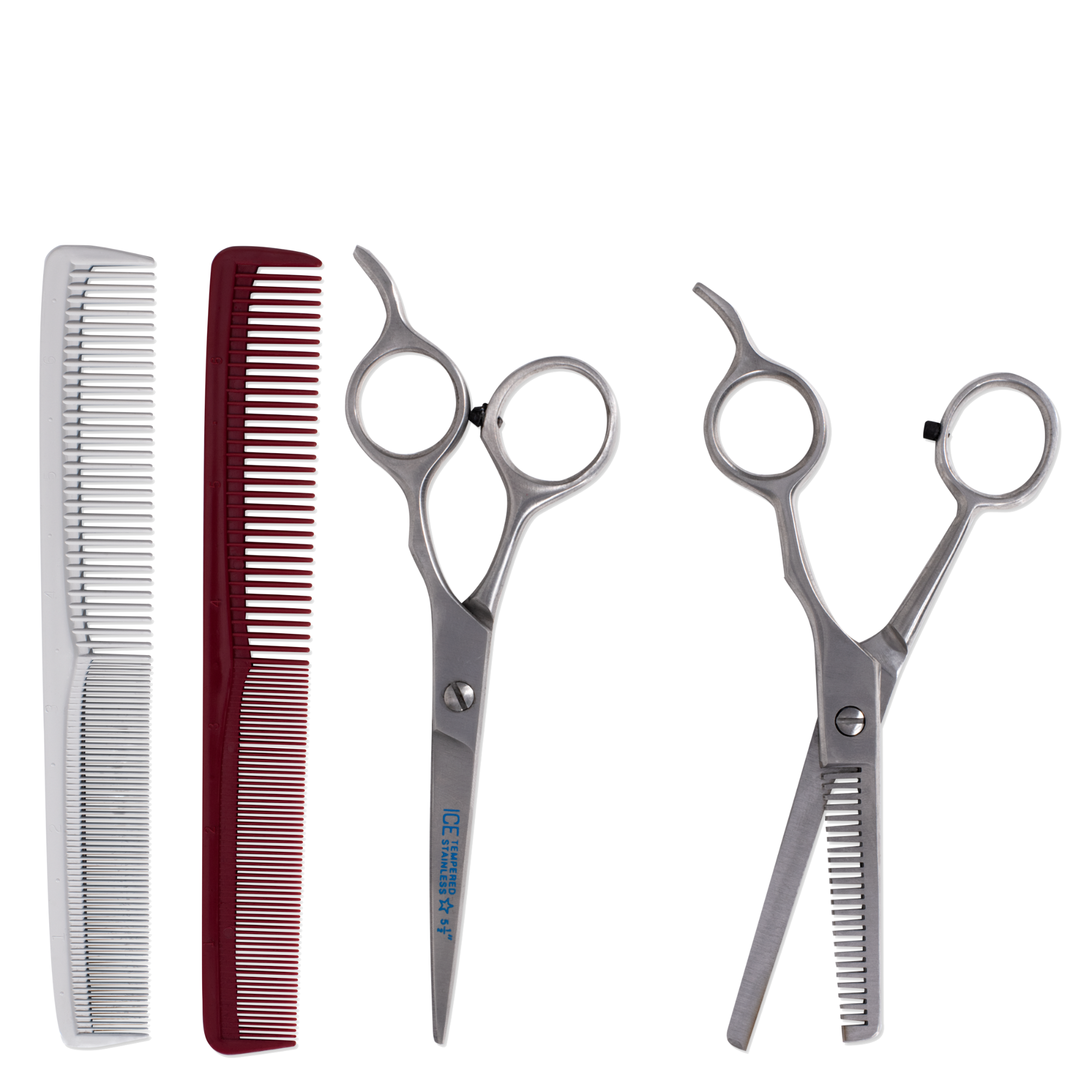 6" Cutting and Styling Kit, Right-Handed, 4 pc.
