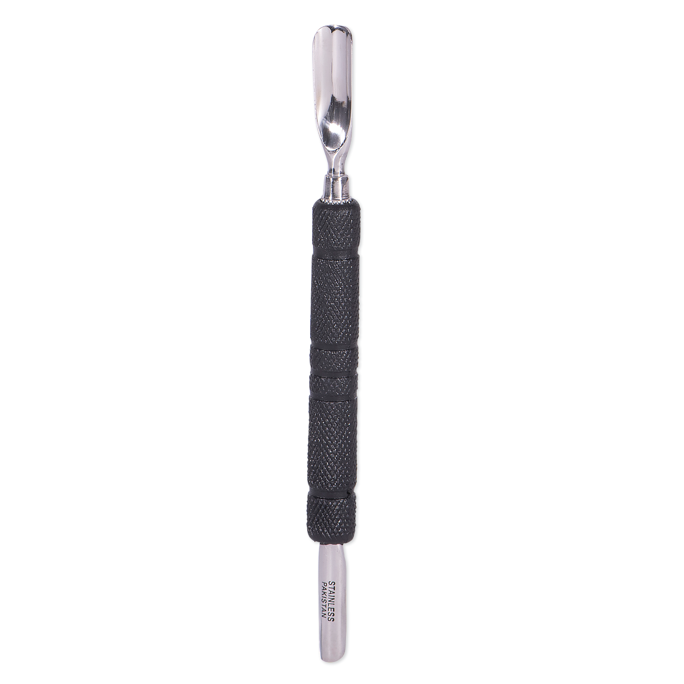 Cuticle Pusher with Rubber Grip, Double-ended