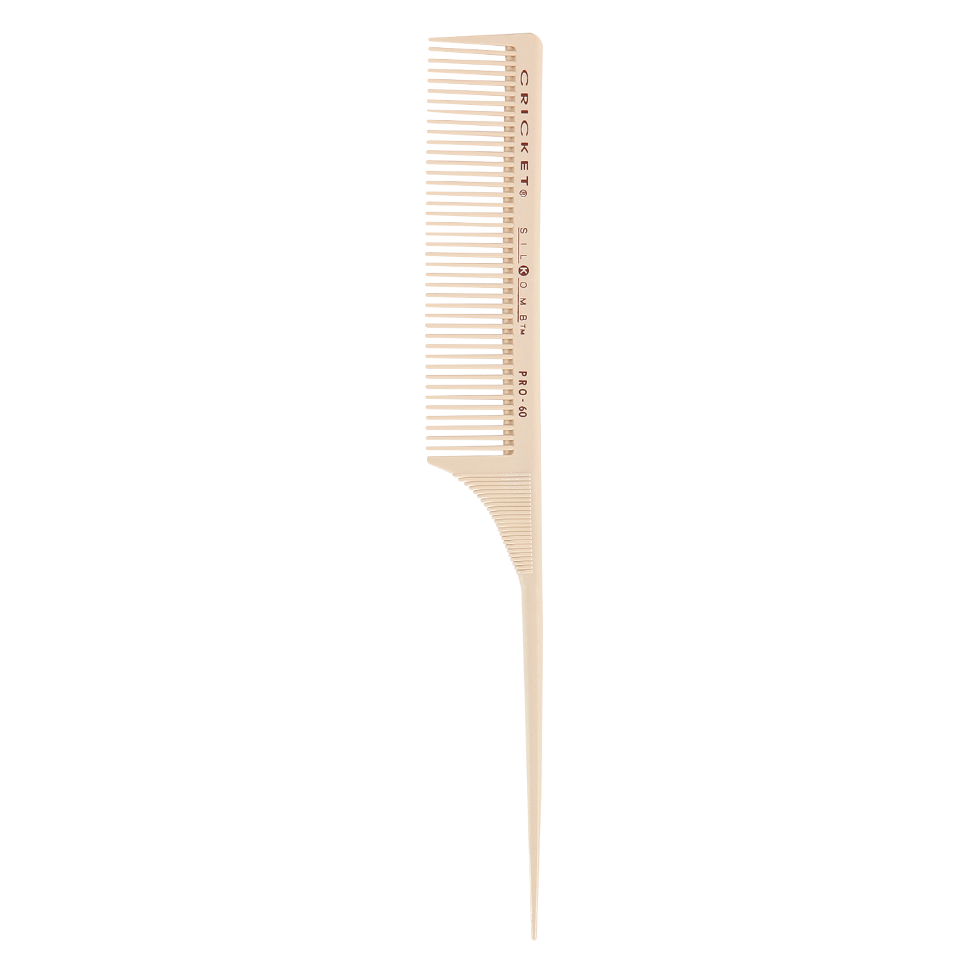 Silkomb Pro-60 Medium Toothed Rat Tail Comb