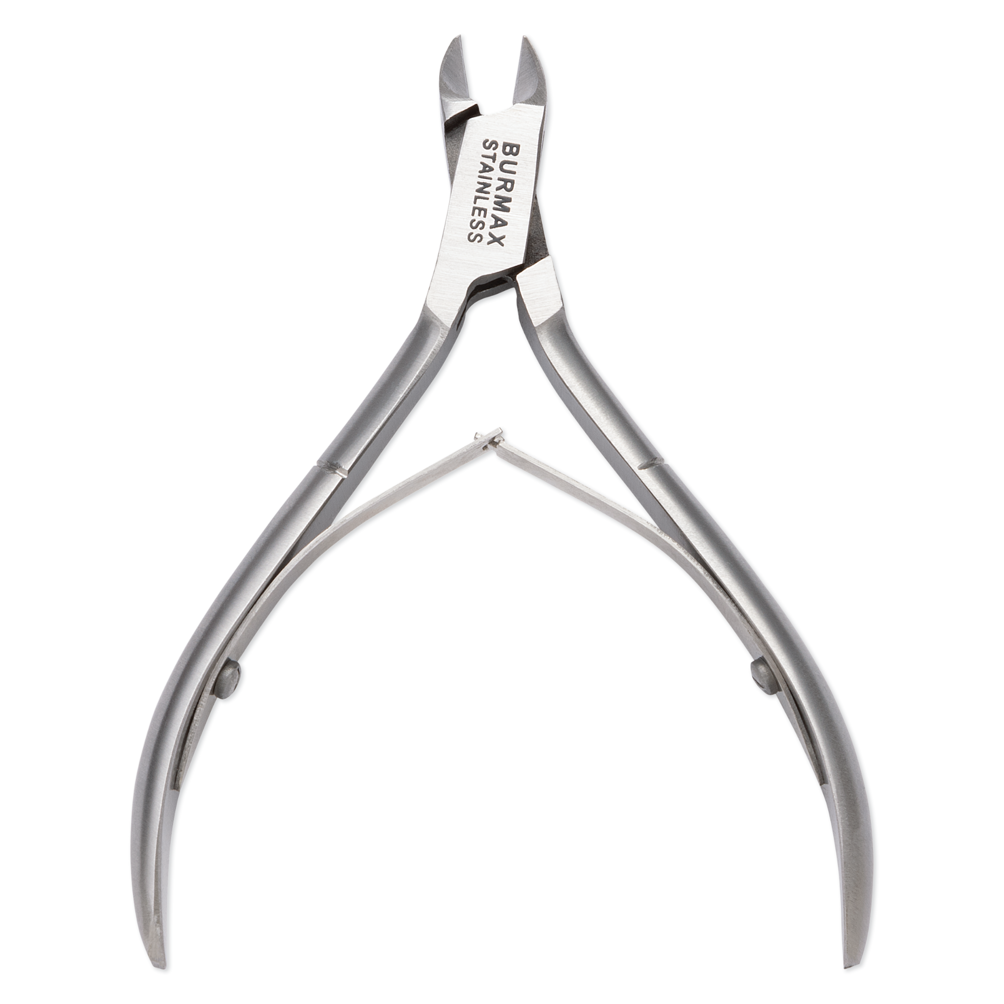 Cuticle Nipper, Double Spring - Half Jaw