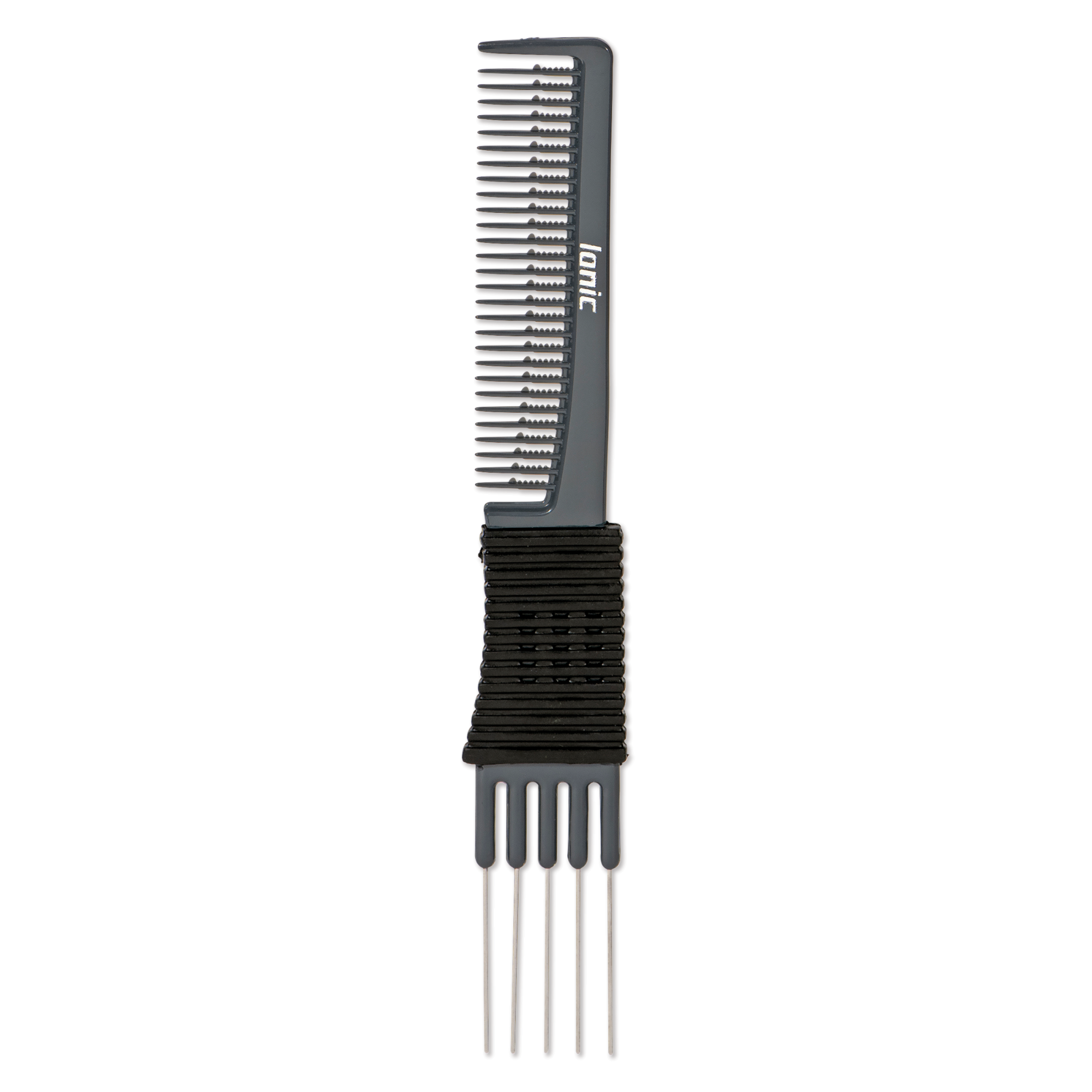 Ionic Gripper Comb with Rubber Grip - 7-1/2"