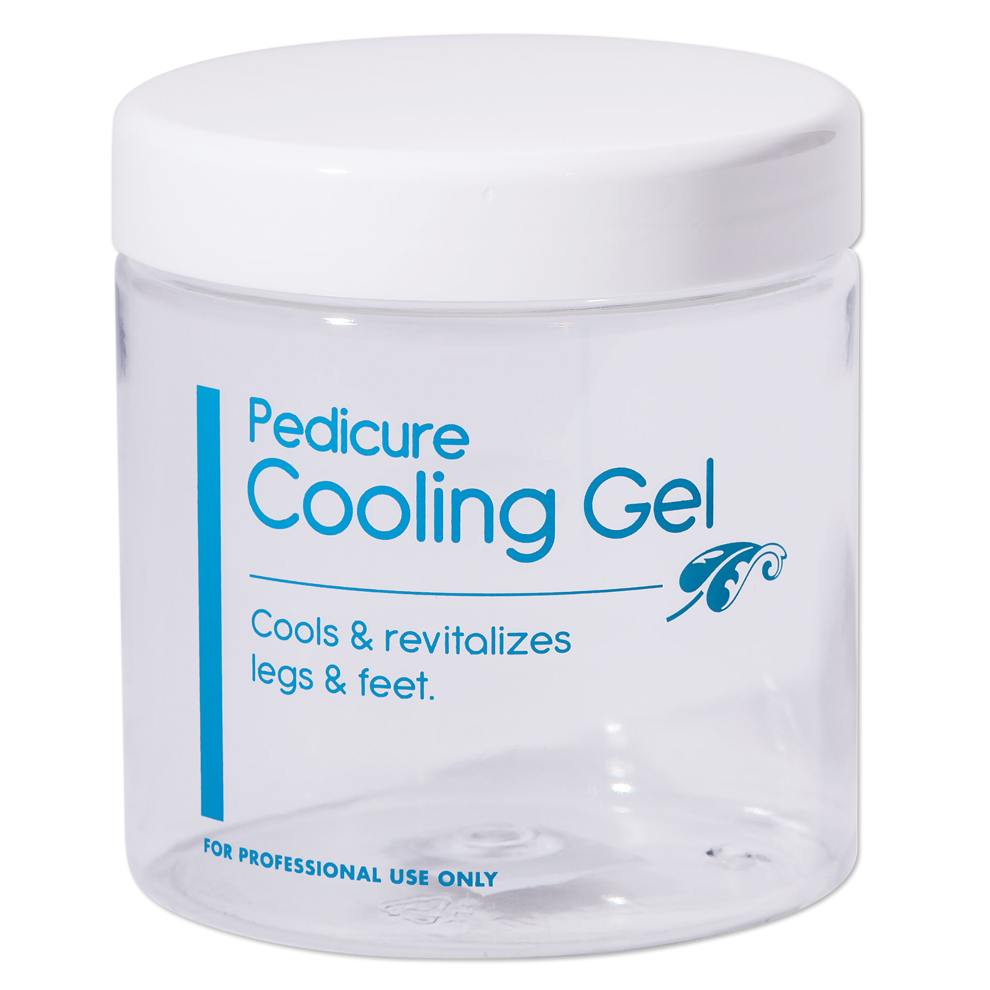 Imprinted Pedicure Cooling Gel Jar, 16 oz.