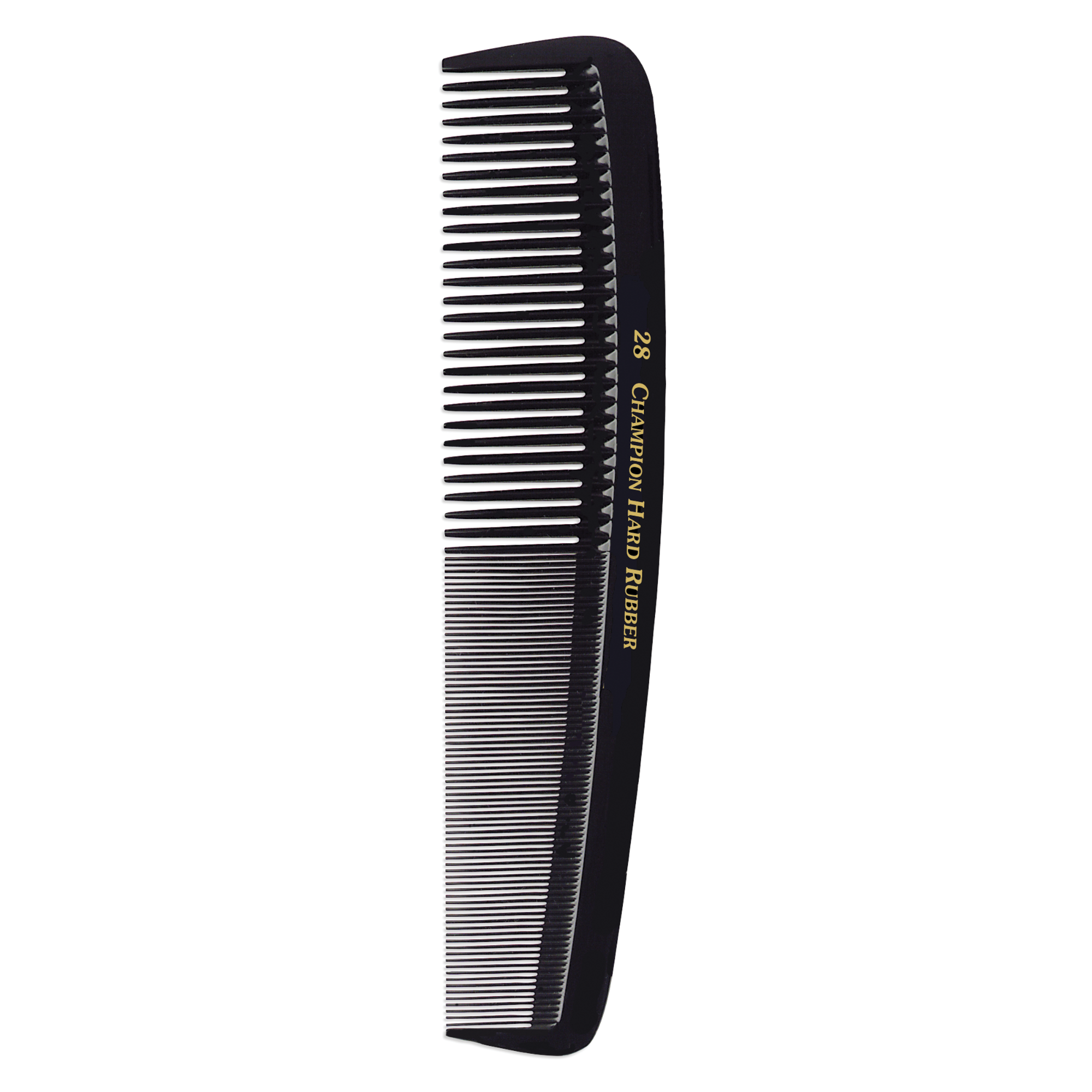 Hard Rubber Marceling Comb - 8"