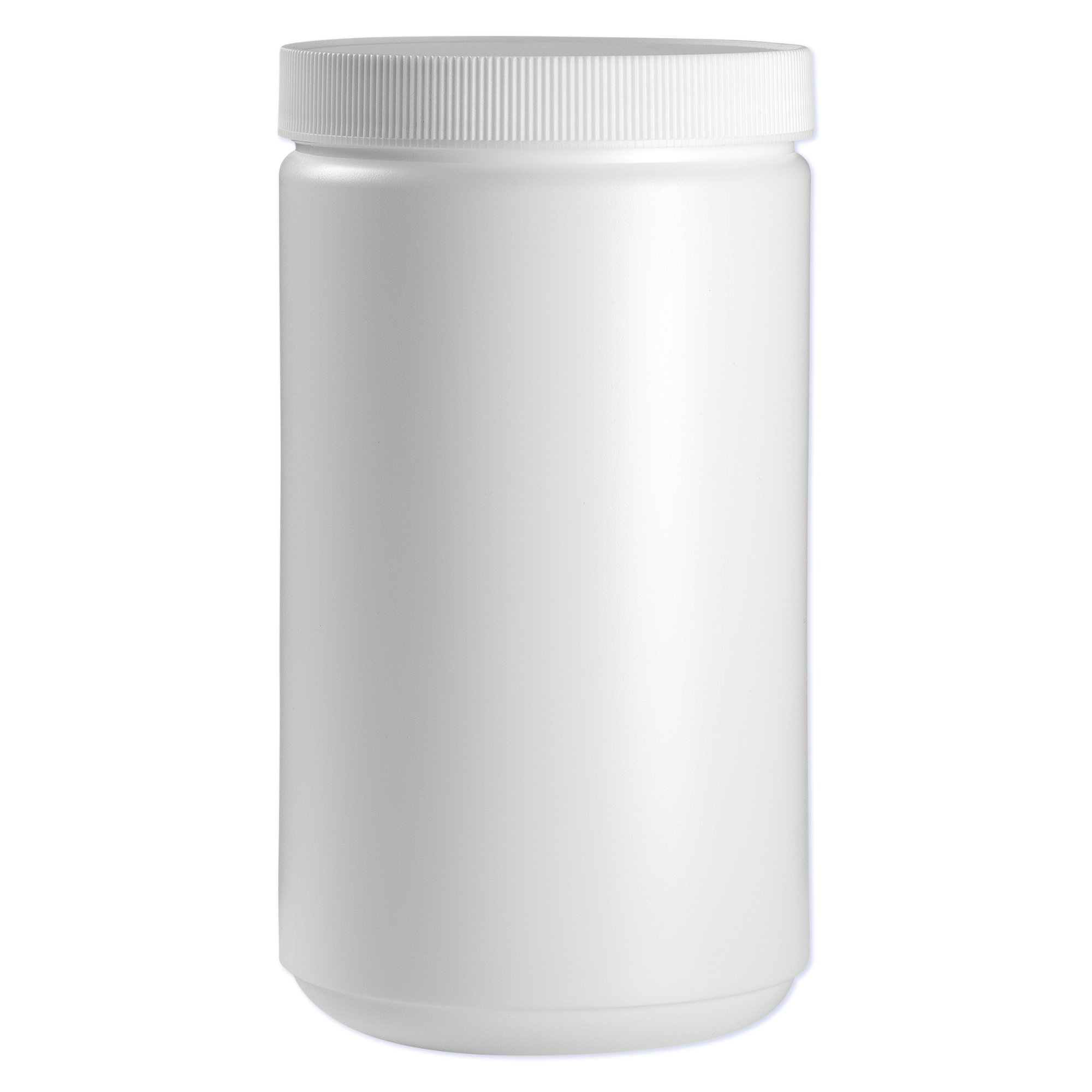 White Jar with Lid, 945 mL