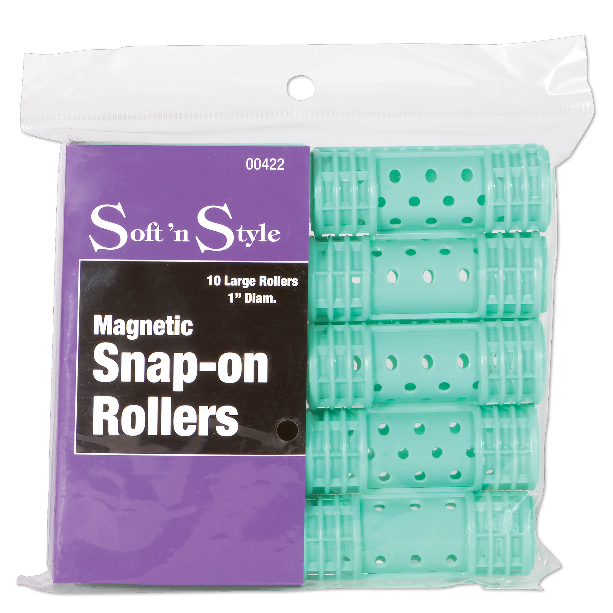 Magnetic Snap-on Rollers, Large - 1"