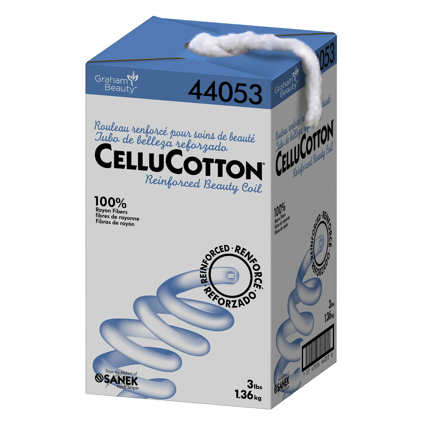 CelluCotton® Beauty Coil Reinforced Rayon, 3 Lbs.