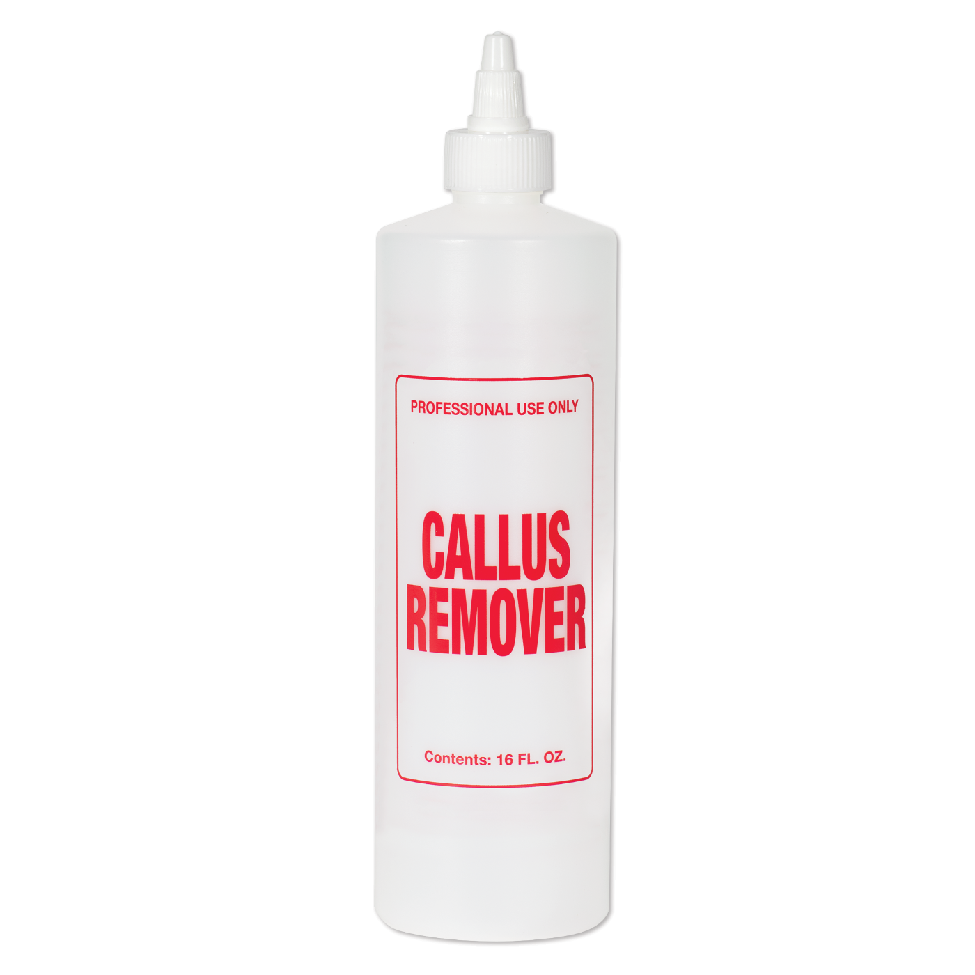 Imprinted Twist Top Bottle, Callus Remover, 16 oz.