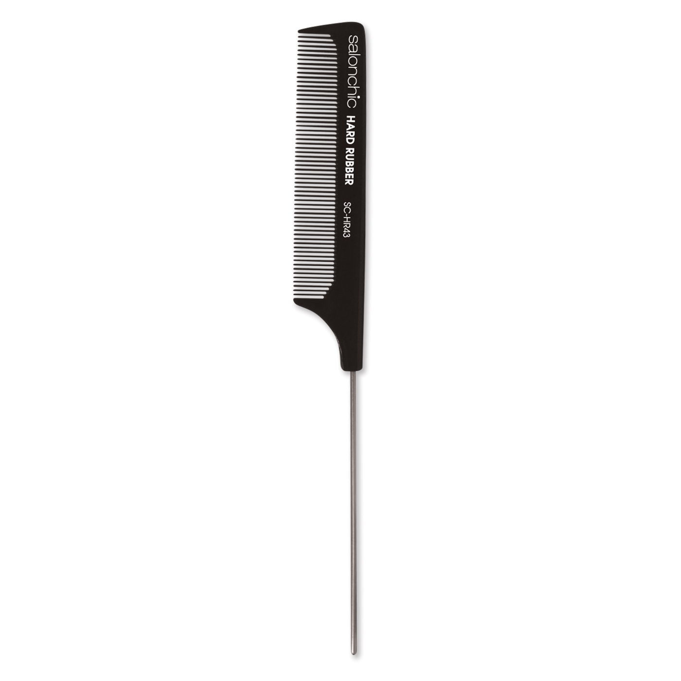 Hard Rubber Pin Tail Comb - 8-1/2"