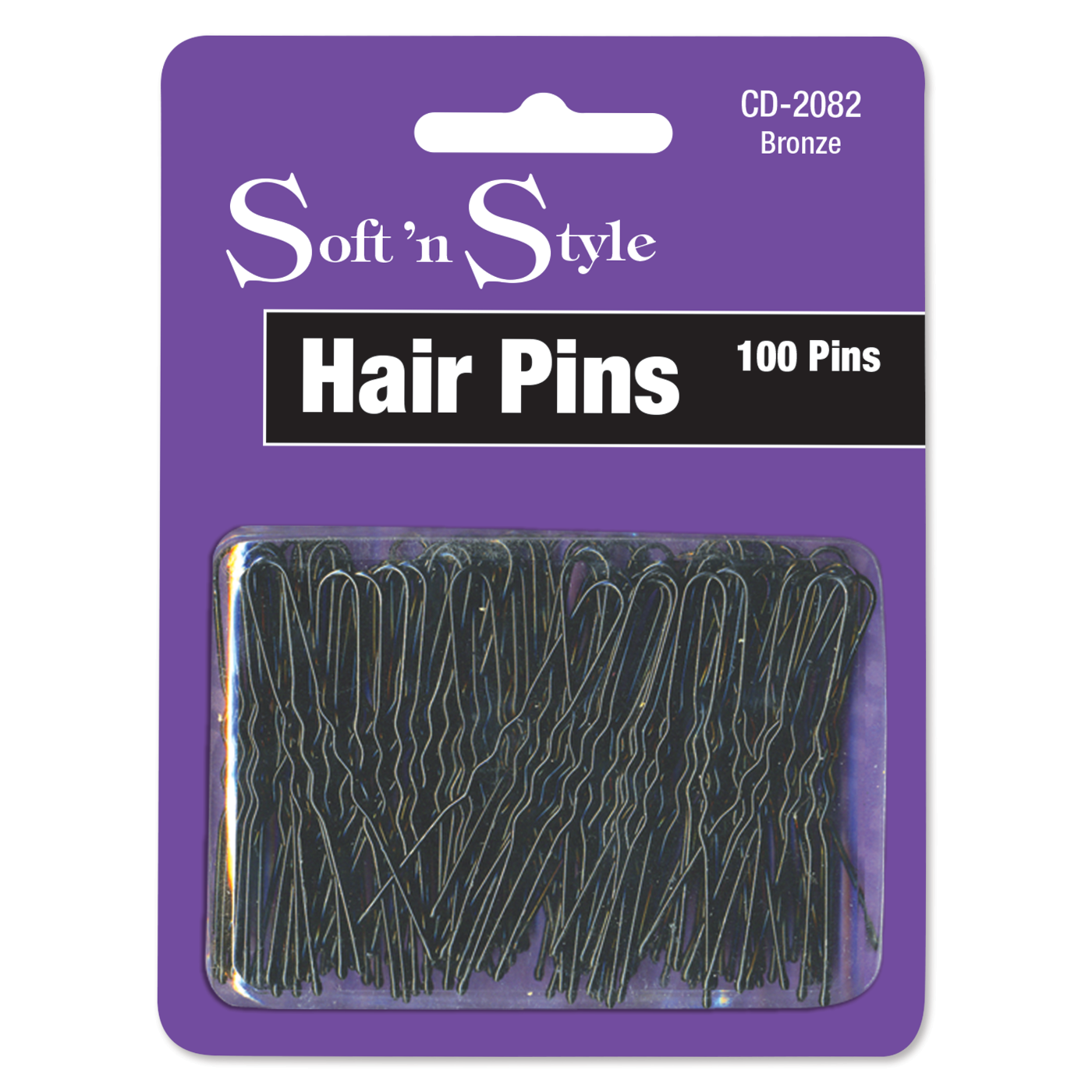 Hair Pins, Bronze - 2"