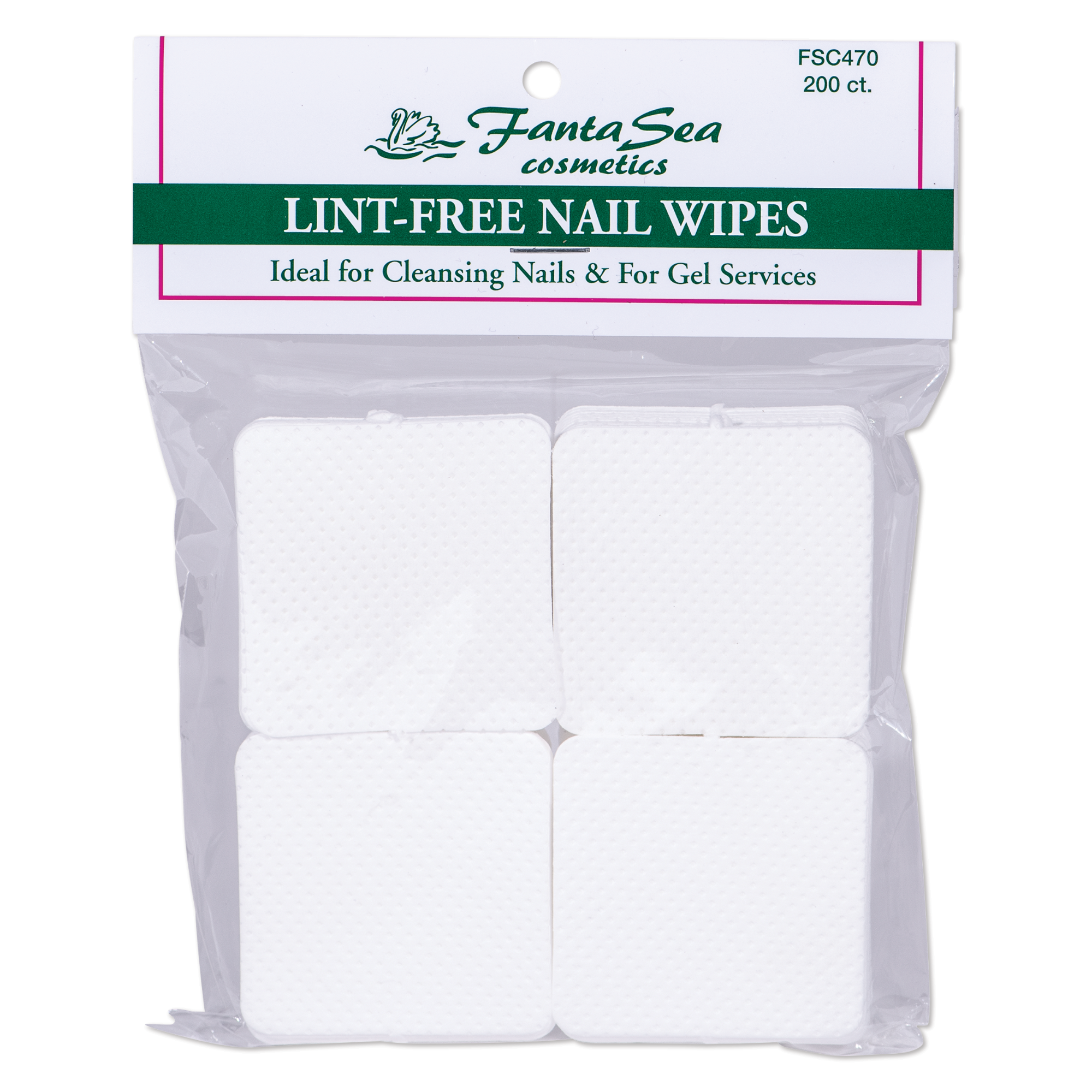Nail Wipes, Lint-free - 2" x 2"