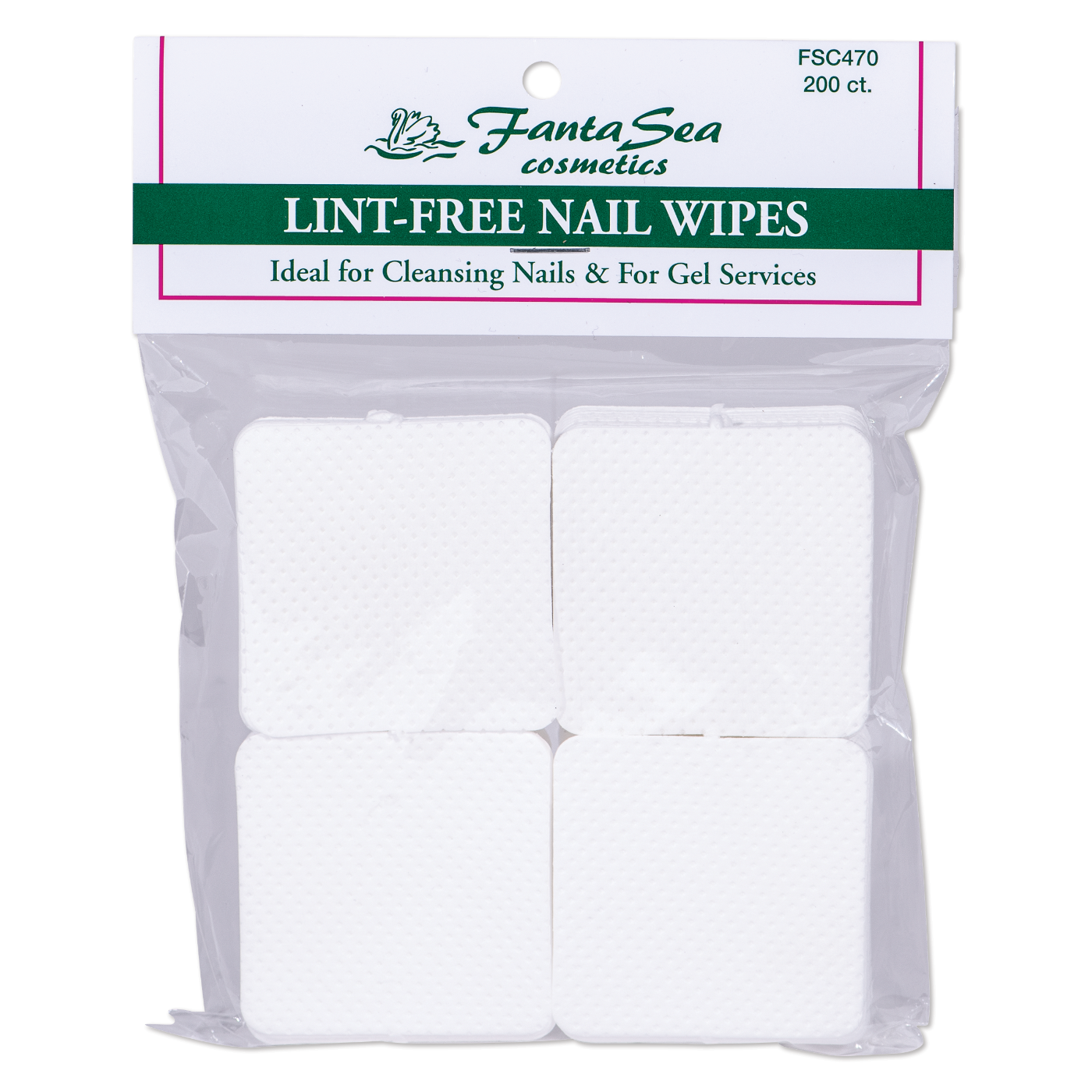 Nail Wipes, Lint-free - 2" x 2"