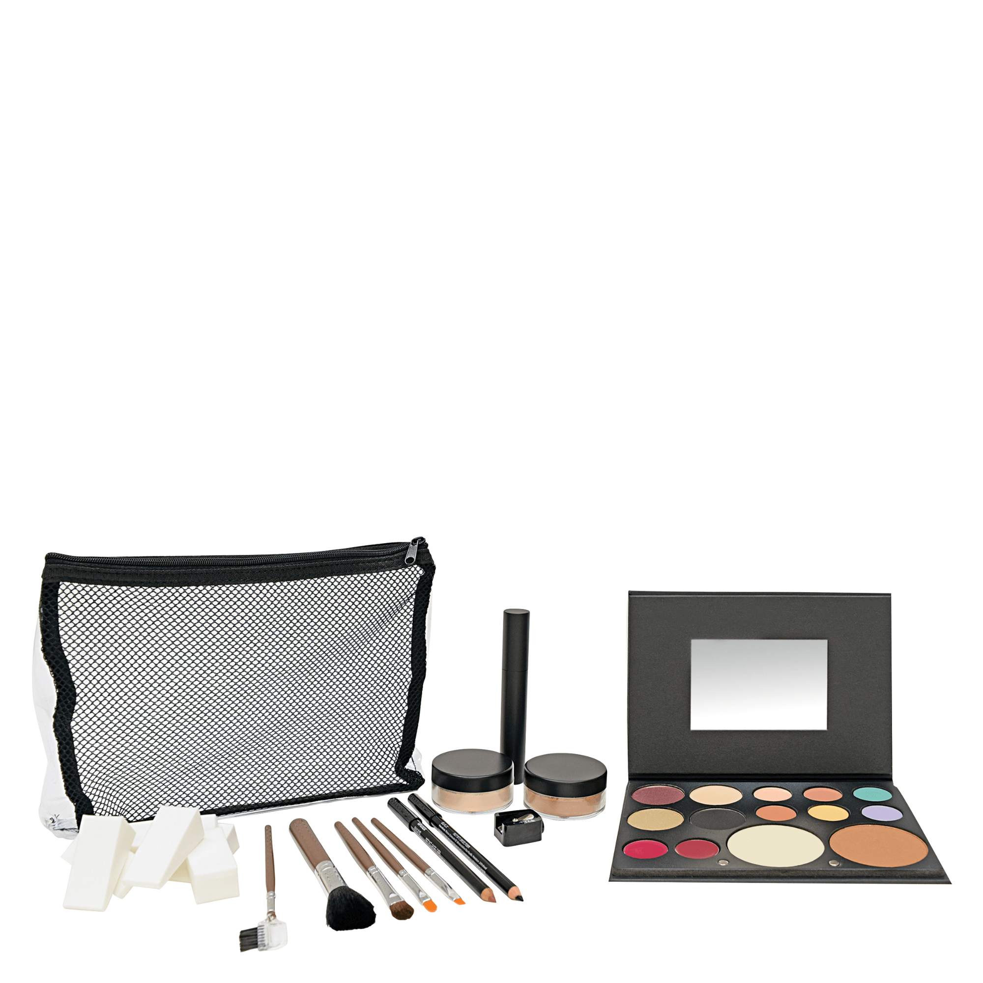 Clear Pouch Cosmetic Kit