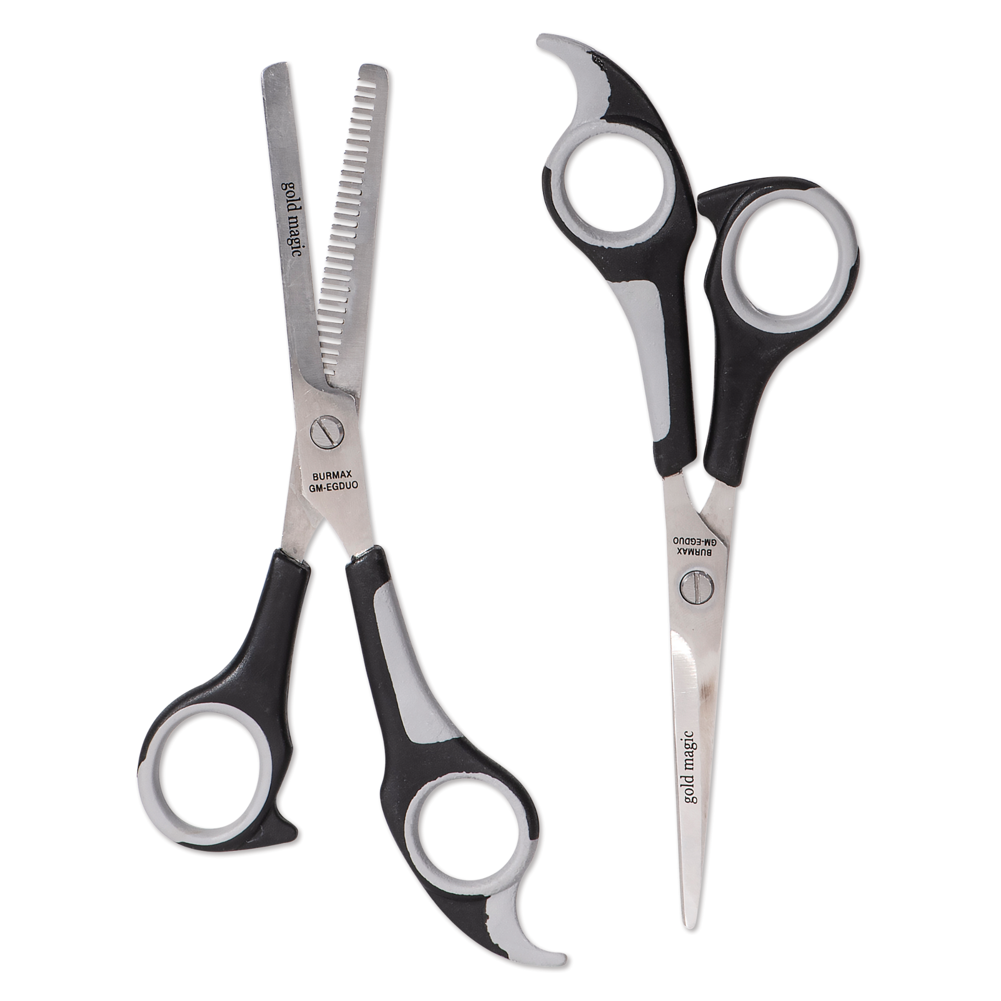 6" Excel Non-Slip Grip Cutting  Thinning Shear Combo