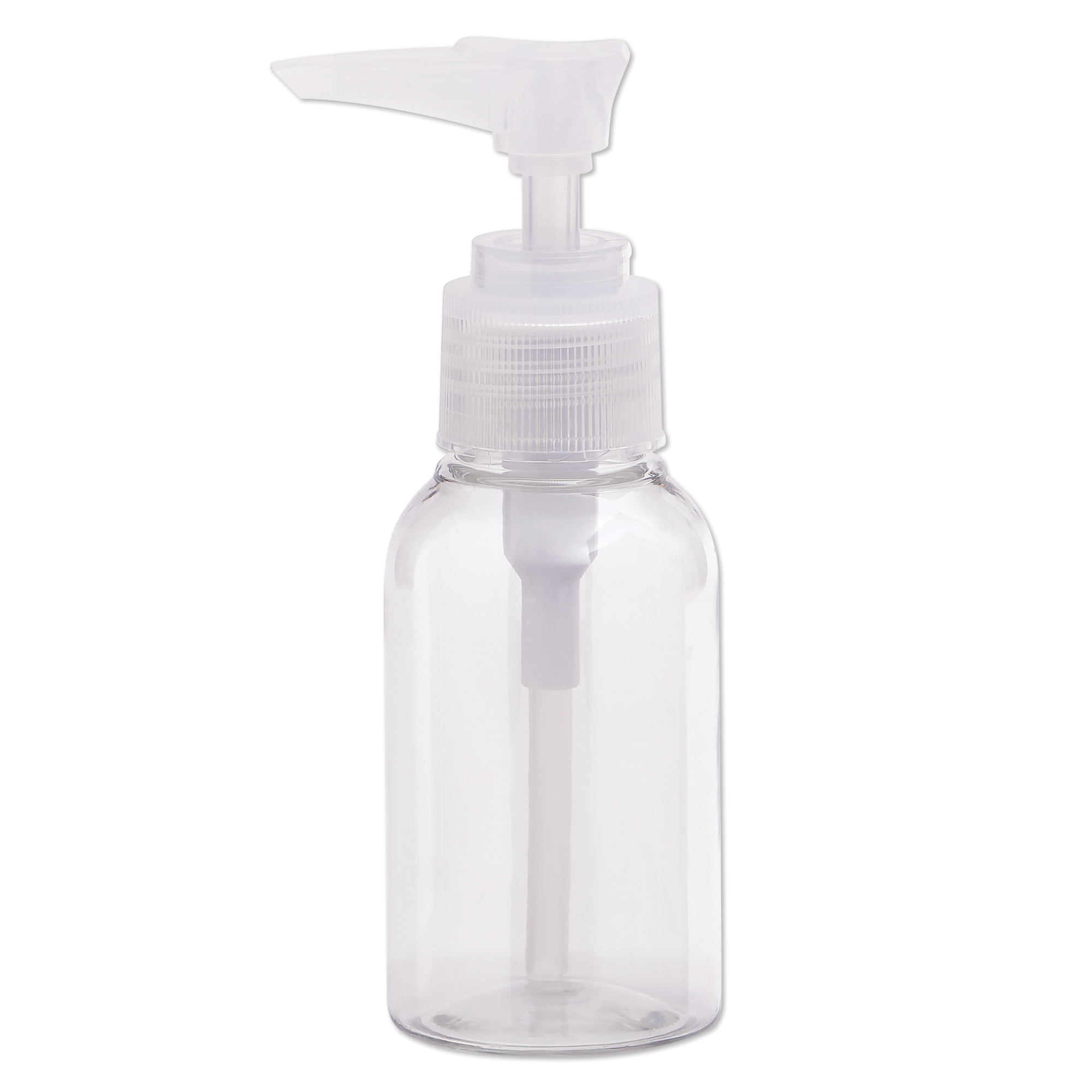 Clear Lotion Dispenser Bottle, 2.5 oz.