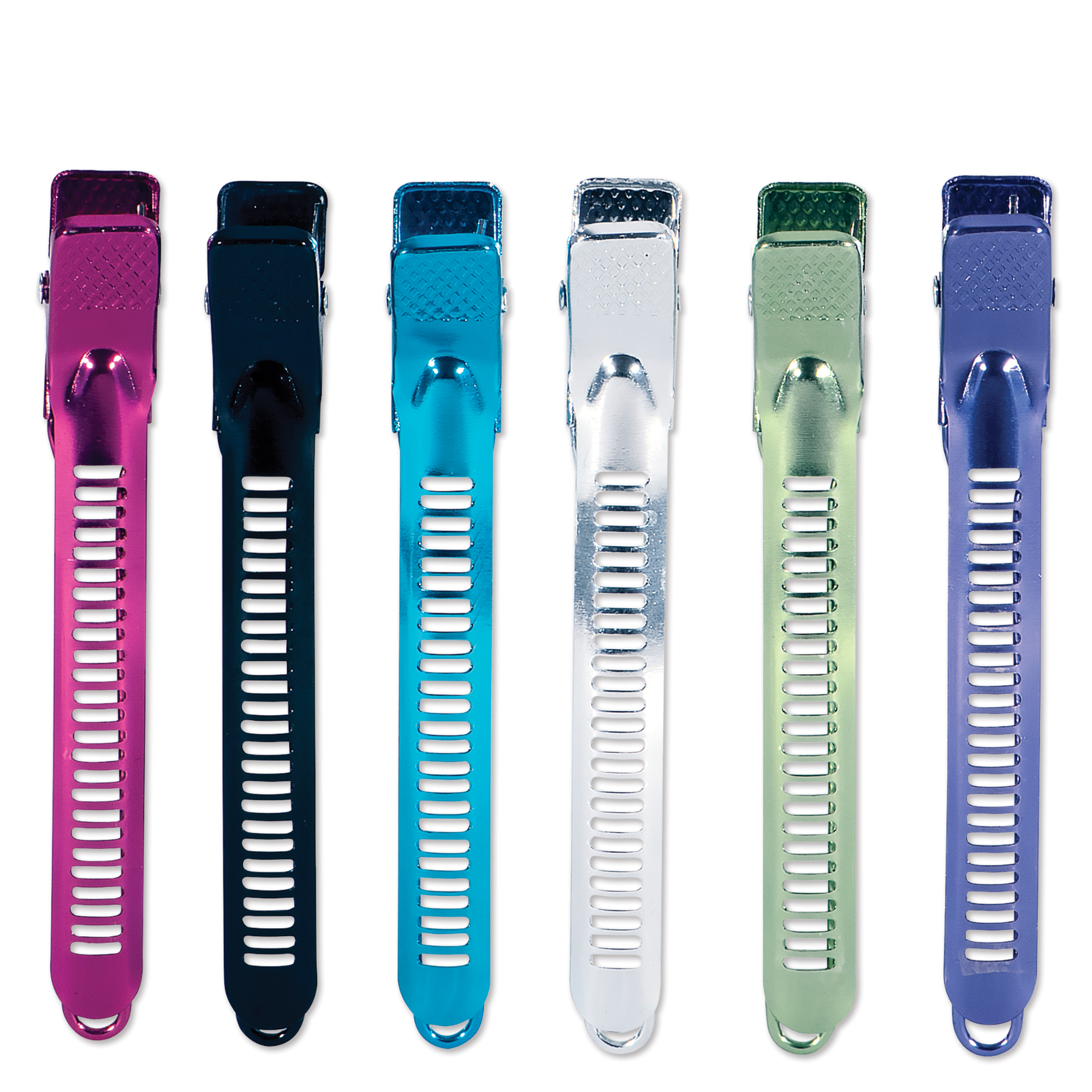 Super Grip Clips In Assorted Colors - 4"