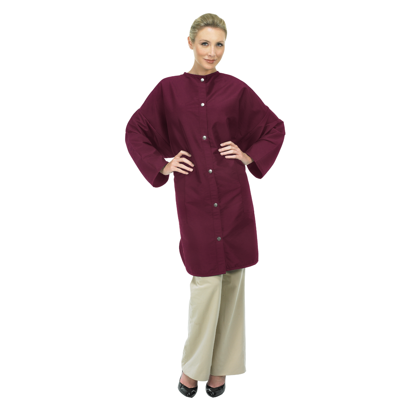 Big Shirts Crinkle Nylon Uniforms - Burgundy