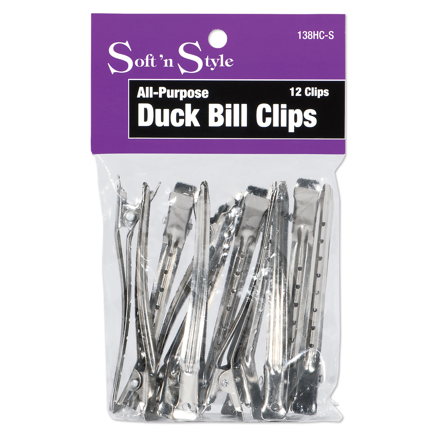 All Purpose Duck Bill Clips, Bag of 12