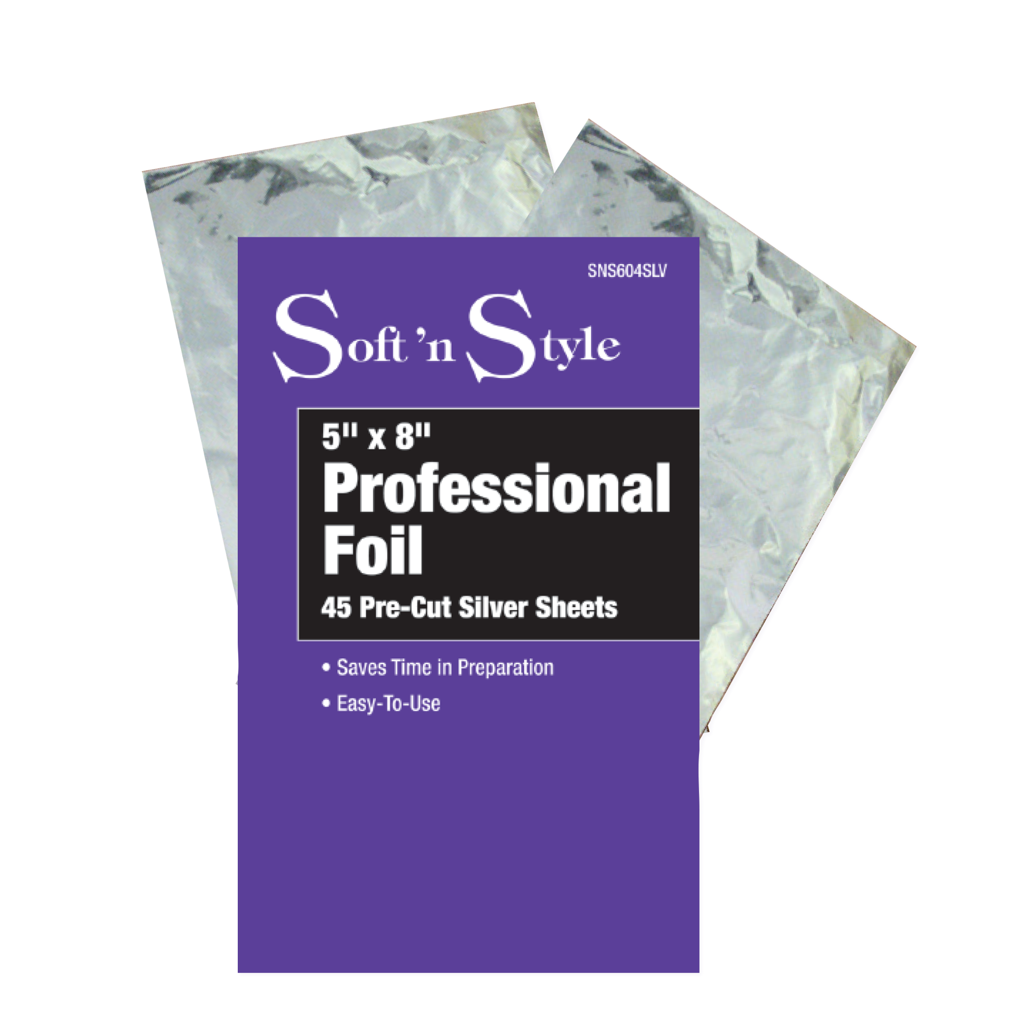5" x 8" Professional Pre-cut Smooth Foil Sheets