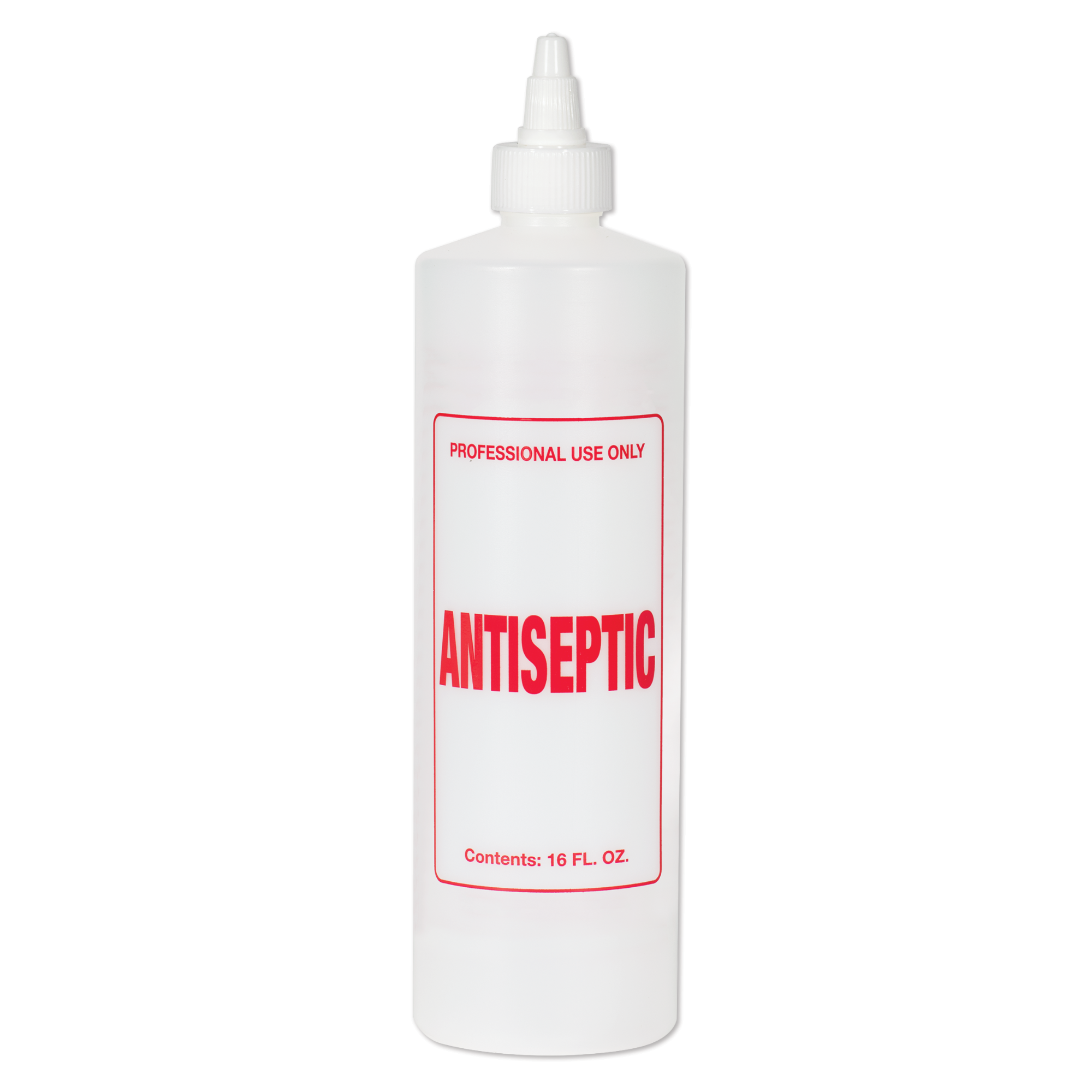 Imprinted Twist Top Bottle, Antiseptic, 16 oz.