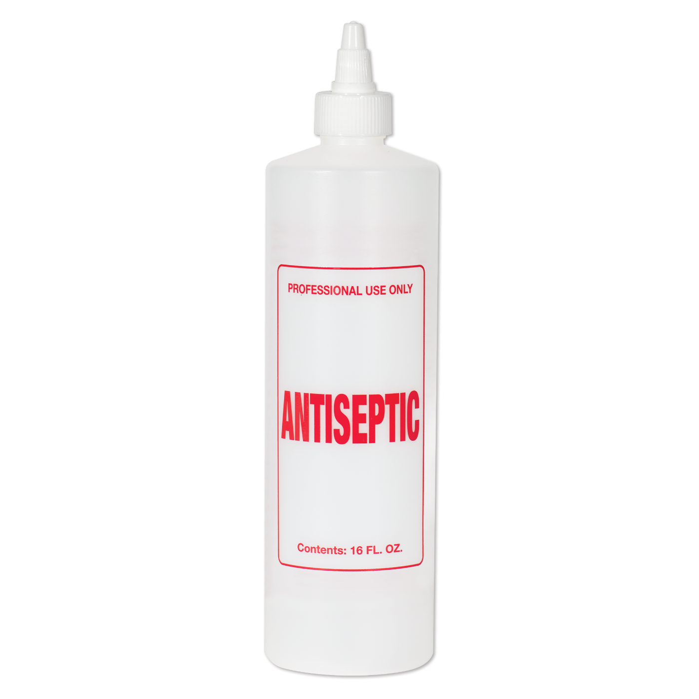 Imprinted Twist Top Bottle, Antiseptic, 16 oz.