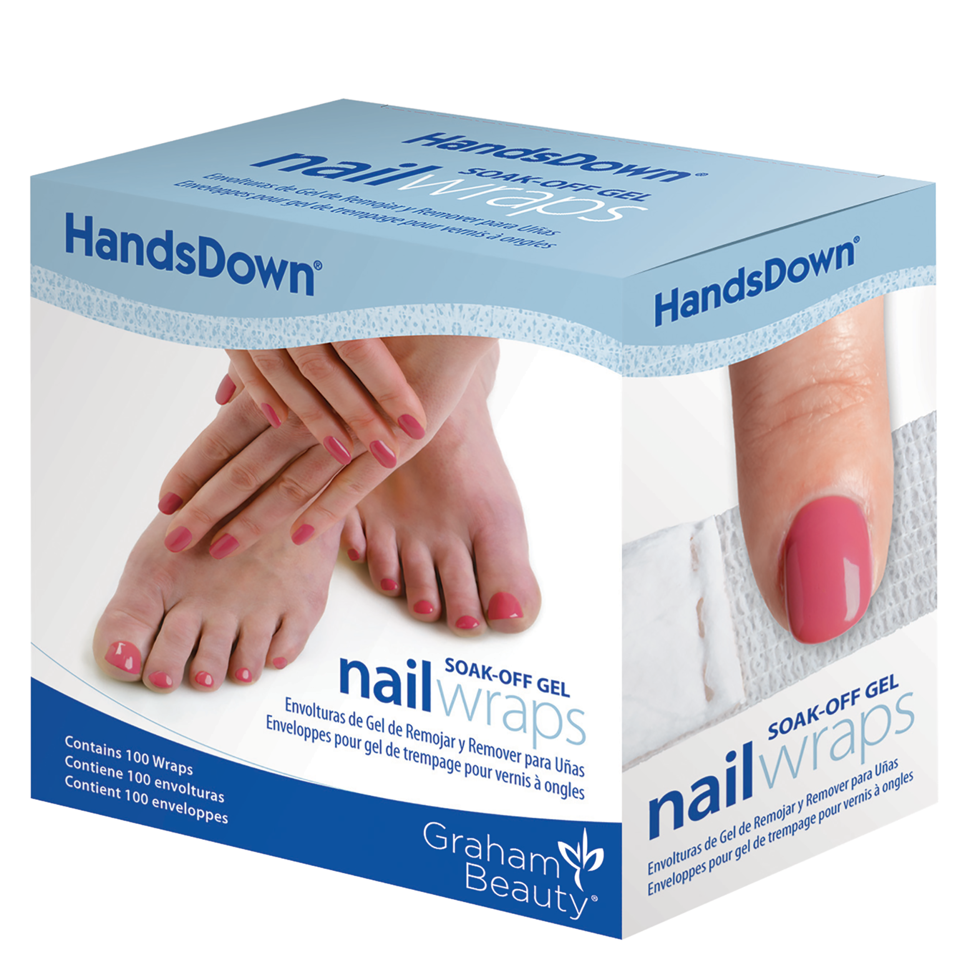 HandsDown® Soak-Off Gel Nail Wraps