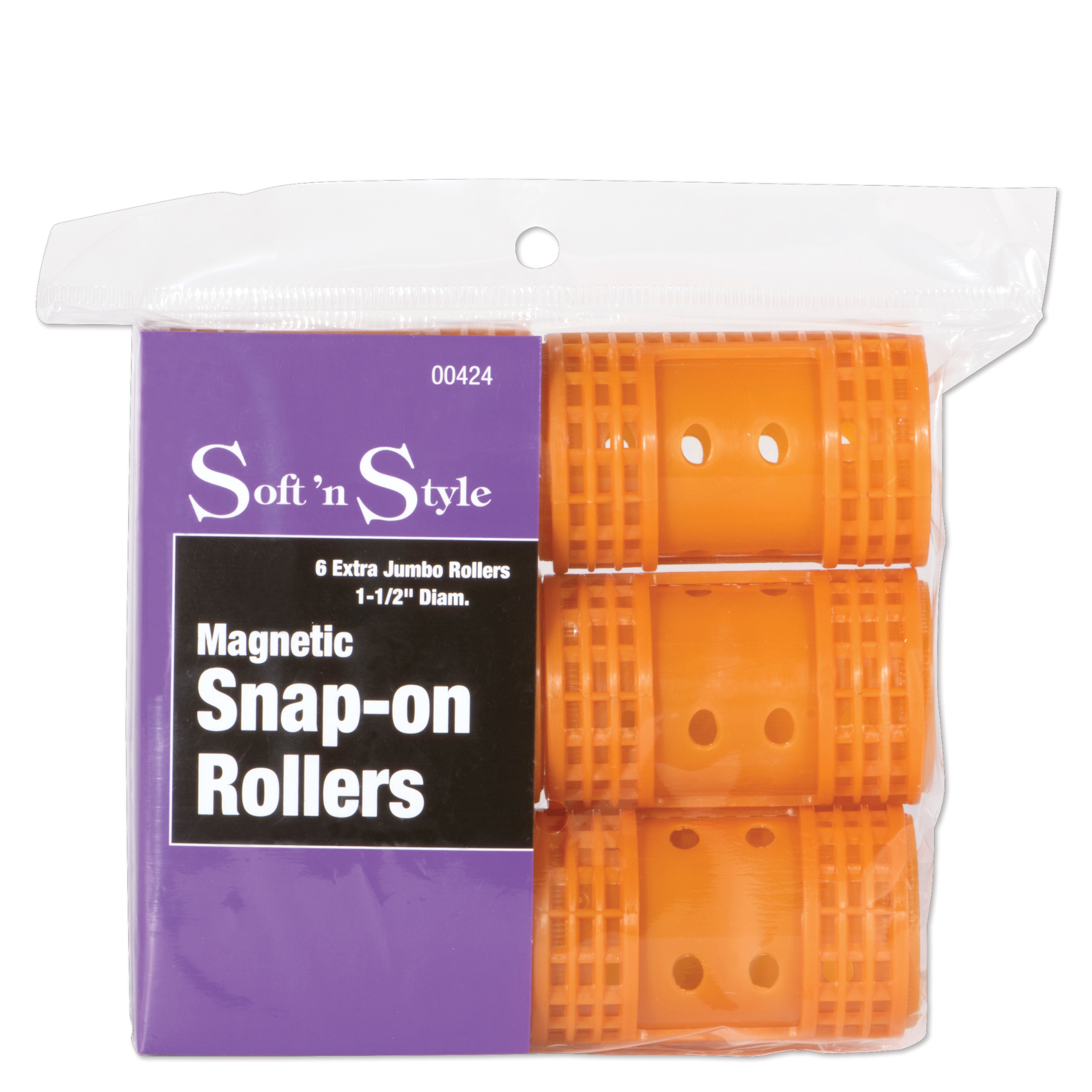 Magnetic Snap-on Rollers, Extra Jumbo - 1-1/2"