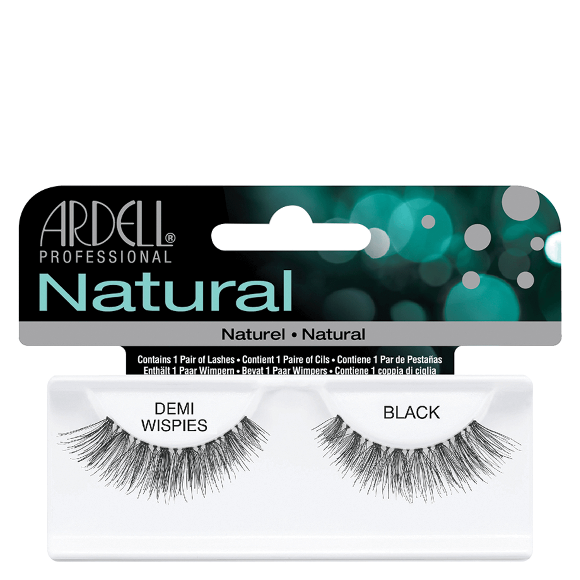 Natural Strip Lashes - Demi Wispies Black