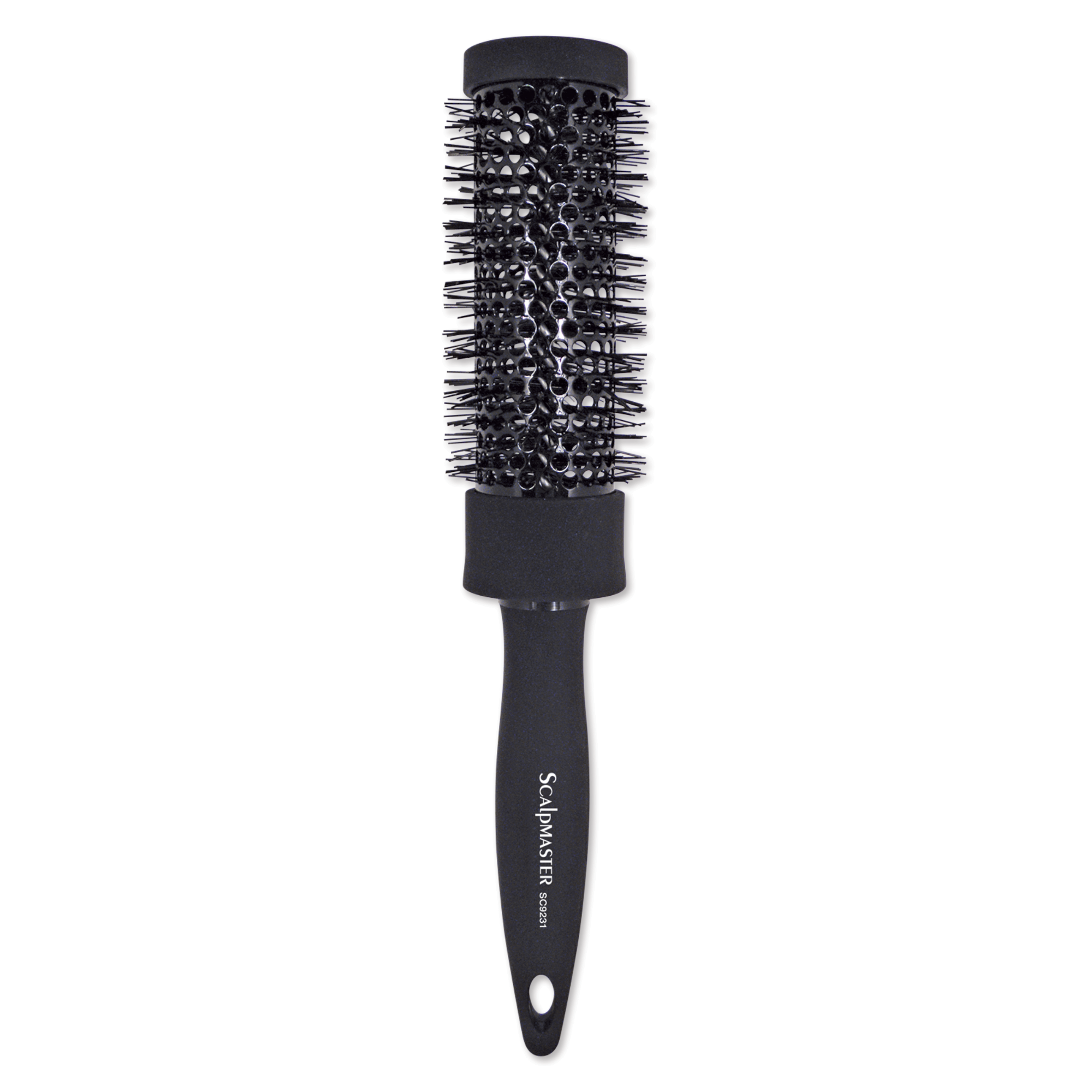 Thermal Round Brush with Rubberized Handle - 1-3/4"