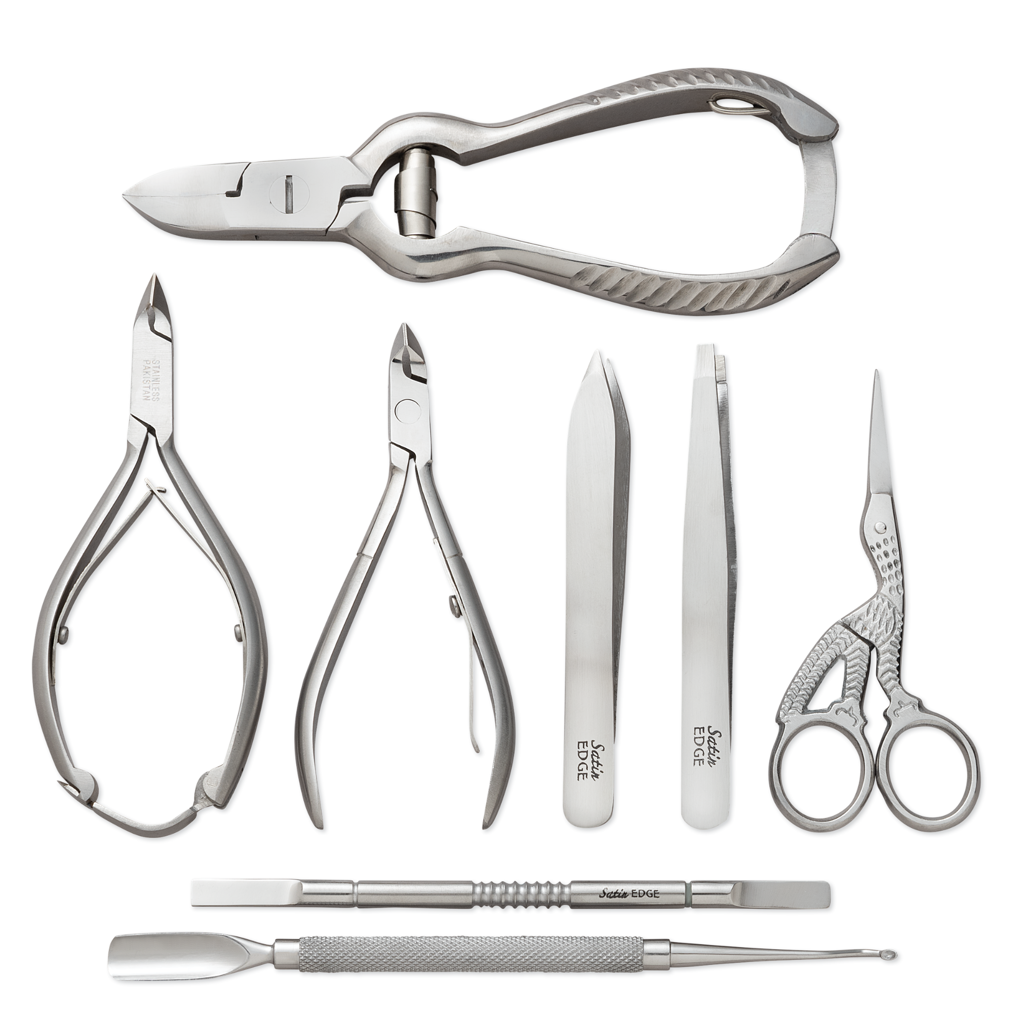 Manicure/Pedicure Set, Stainless Steel