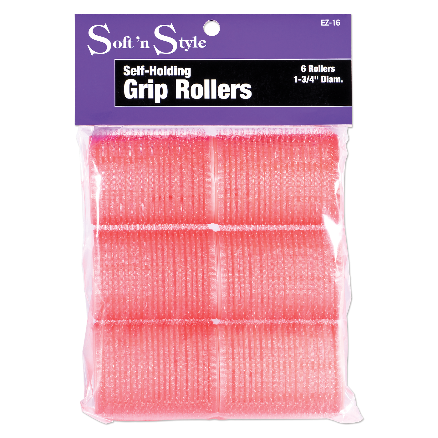 Self-Grip Rollers, Pink - 1-3/4"