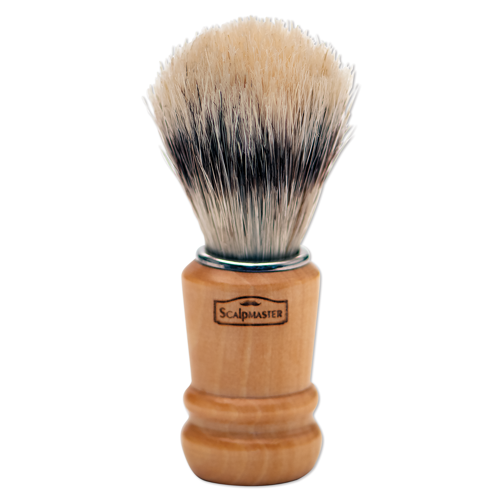 Shaving Brush with Wooden Handle and Boar Bristles
