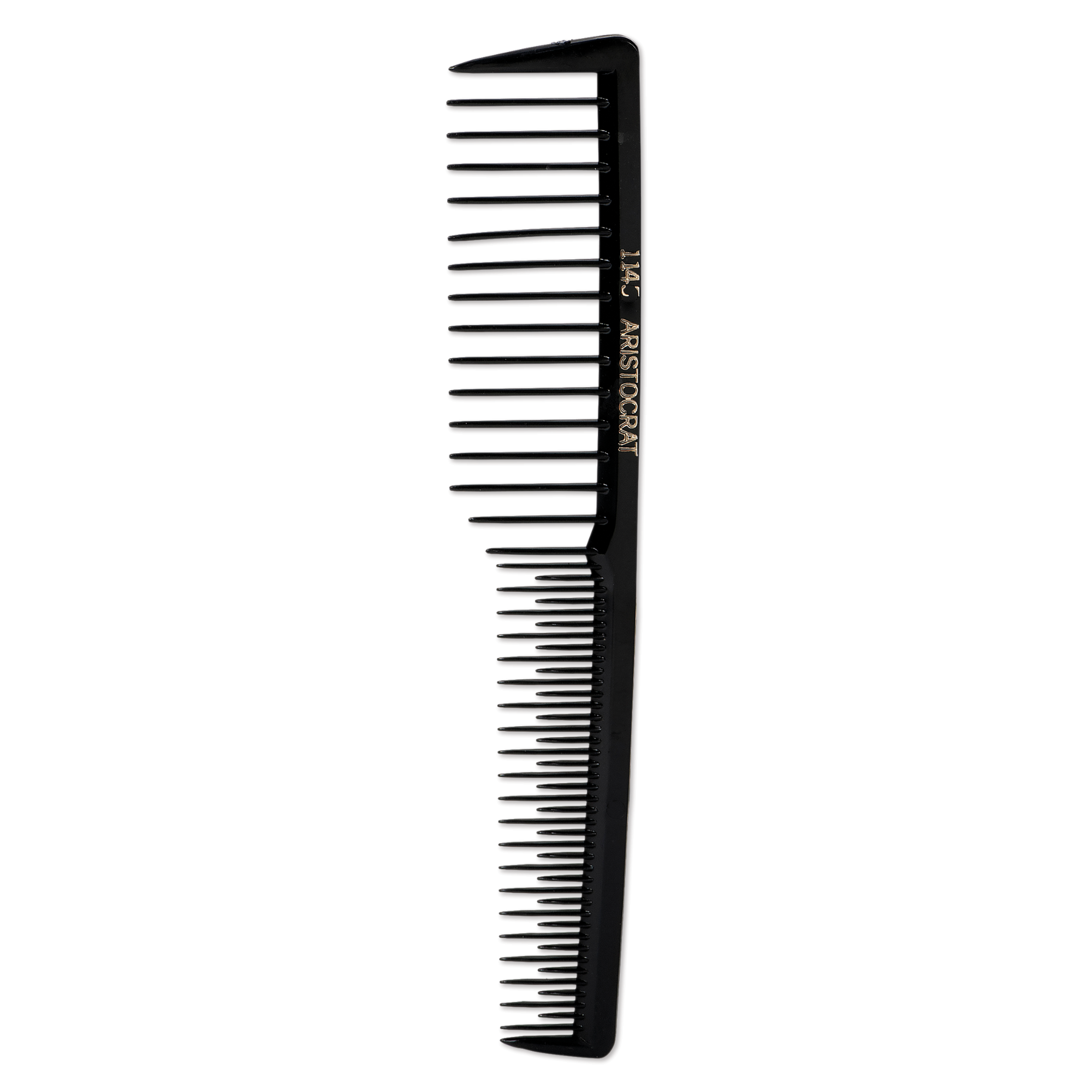"Spacer" Tease Comb with Wide/Serrated Teeth - 7"