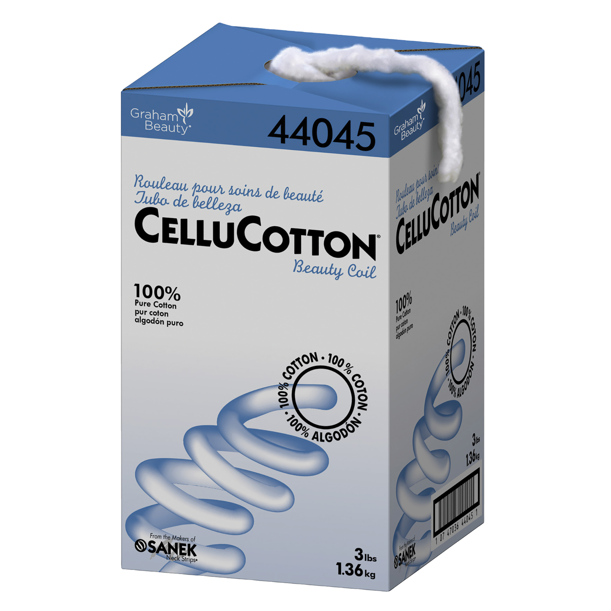 CelluCotton® Beauty Coil Cotton, 3 lbs.