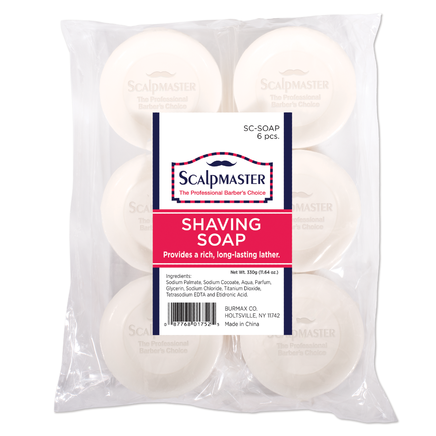 Shaving Soap - 6 pk.